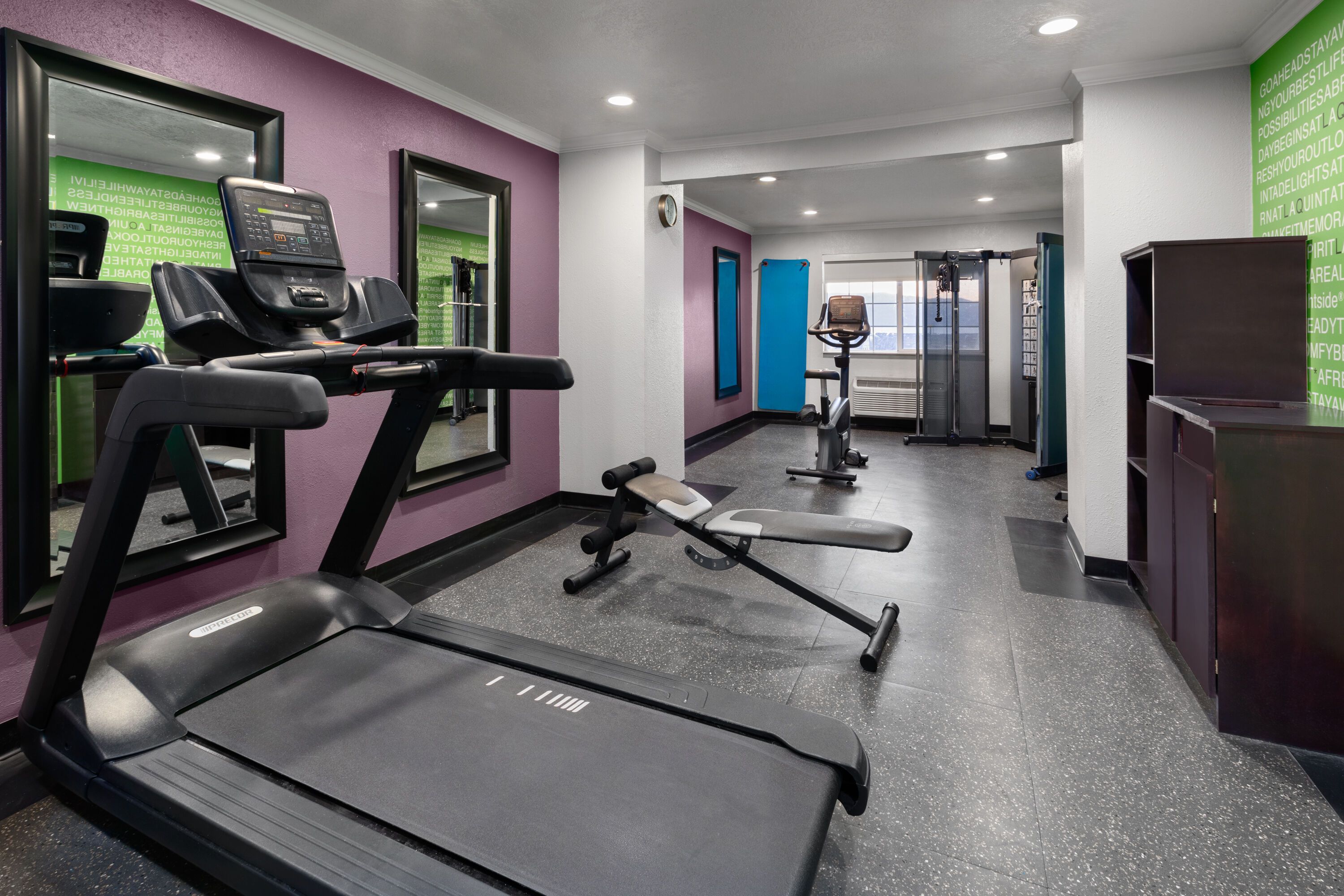 Fitness room at La Quinta Inn & Suites by Wyndham North Orem in Orem, Utah