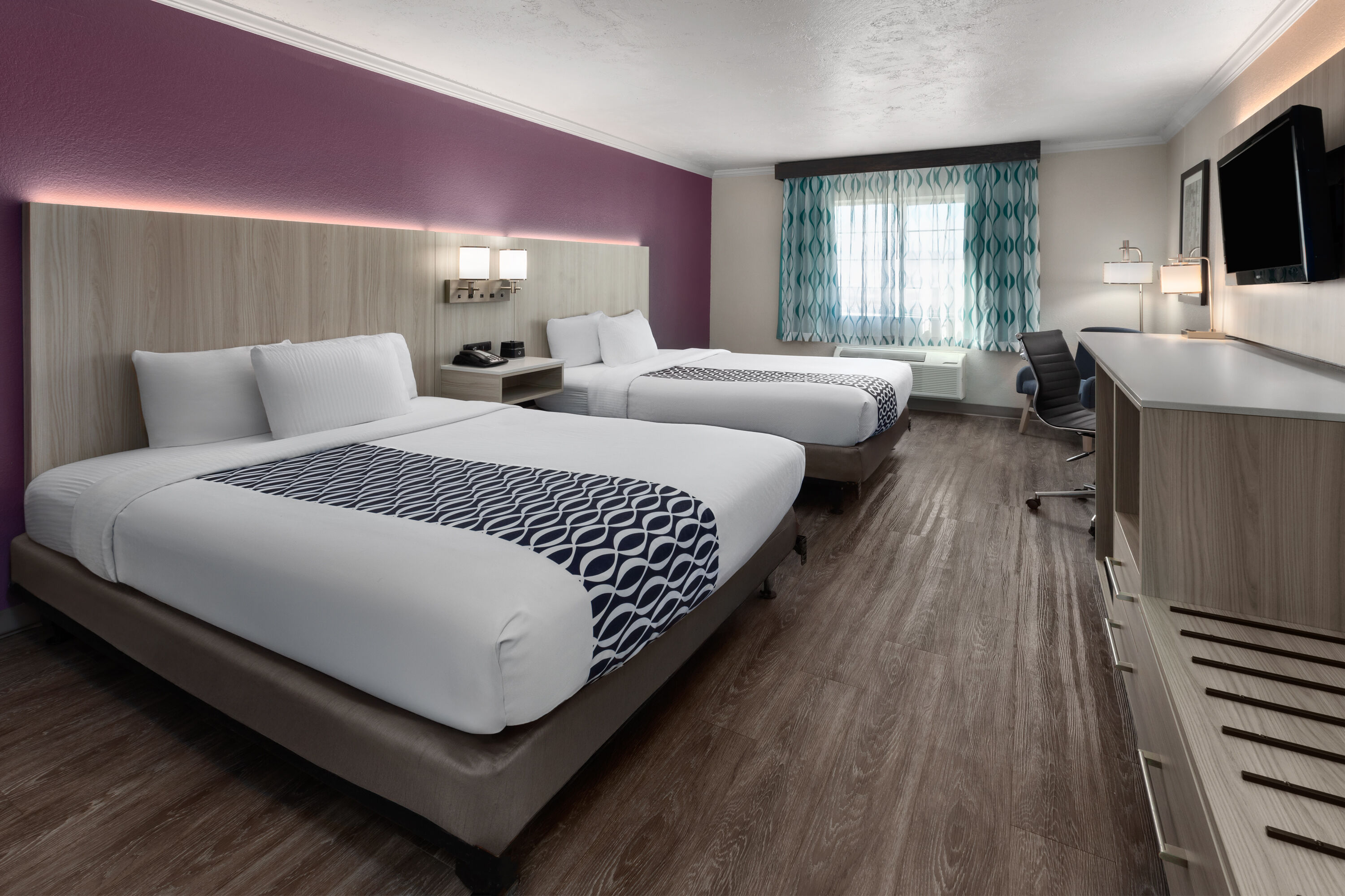 Guest room at the La Quinta Inn & Suites by Wyndham North Orem in Orem, Utah