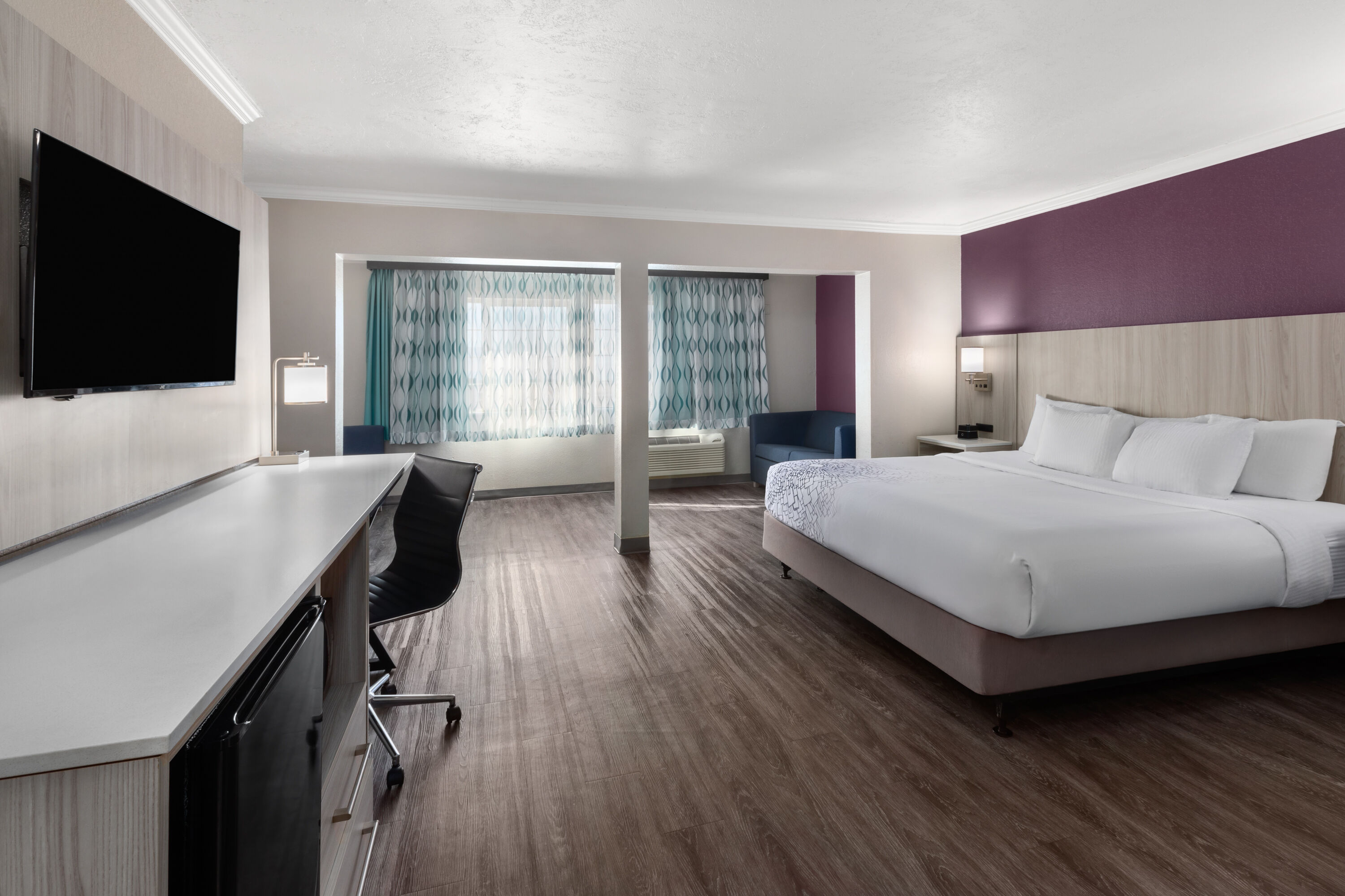 Guest room at the La Quinta Inn & Suites by Wyndham North Orem in Orem, Utah