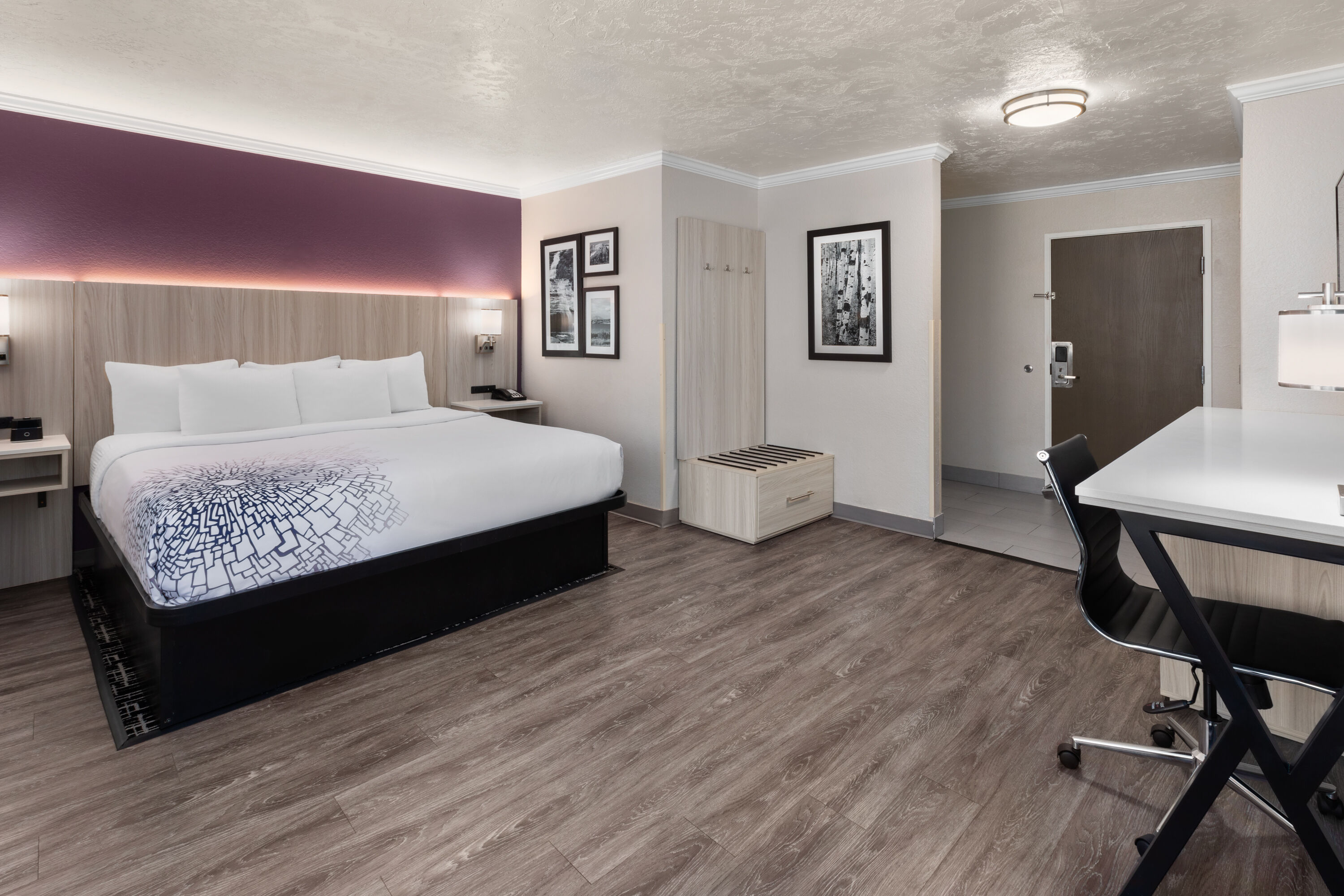 Guest room at the La Quinta Inn & Suites by Wyndham North Orem in Orem, Utah