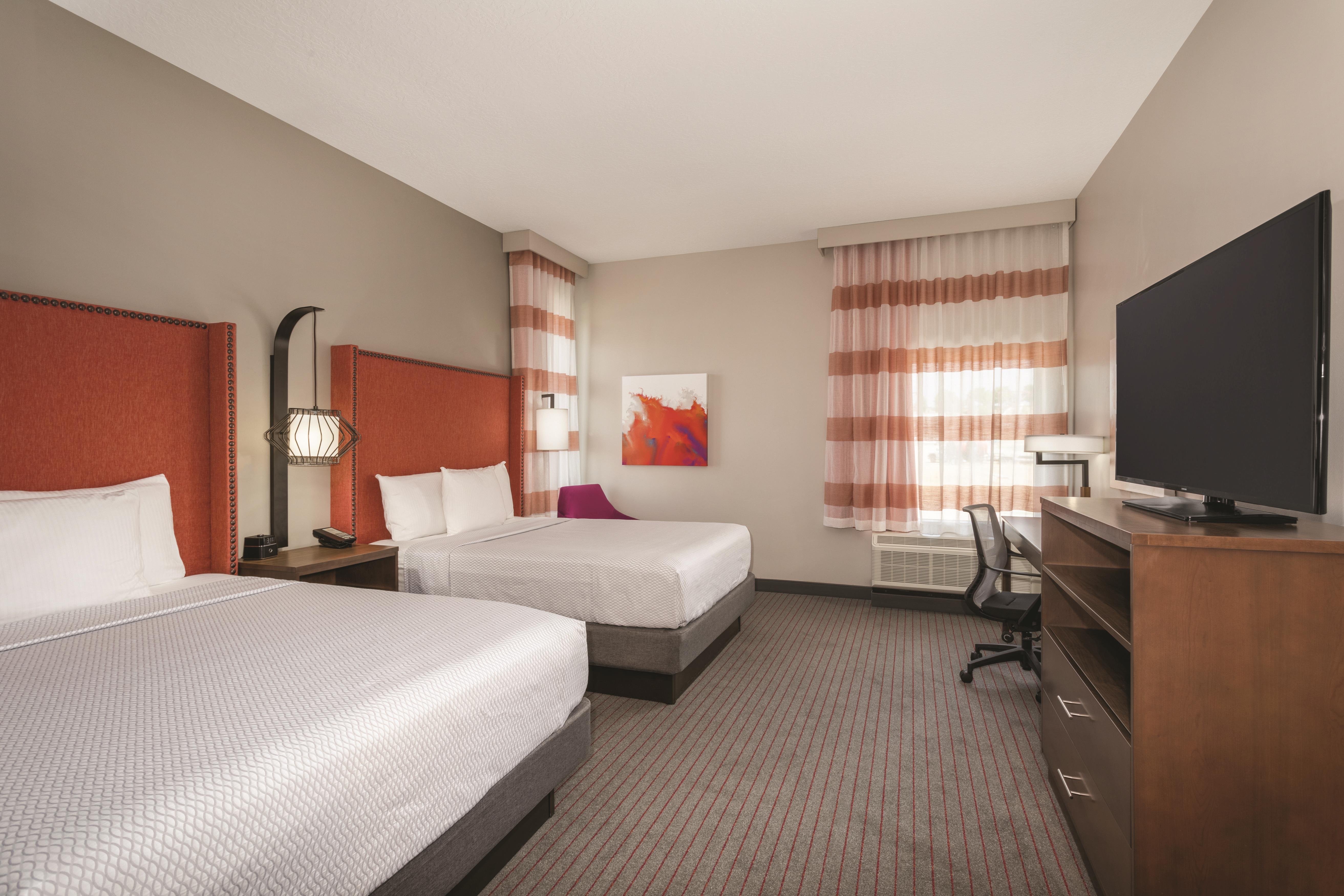 Guest room at the La Quinta Inn & Suites by Wyndham South Jordan in South Jordan, Utah