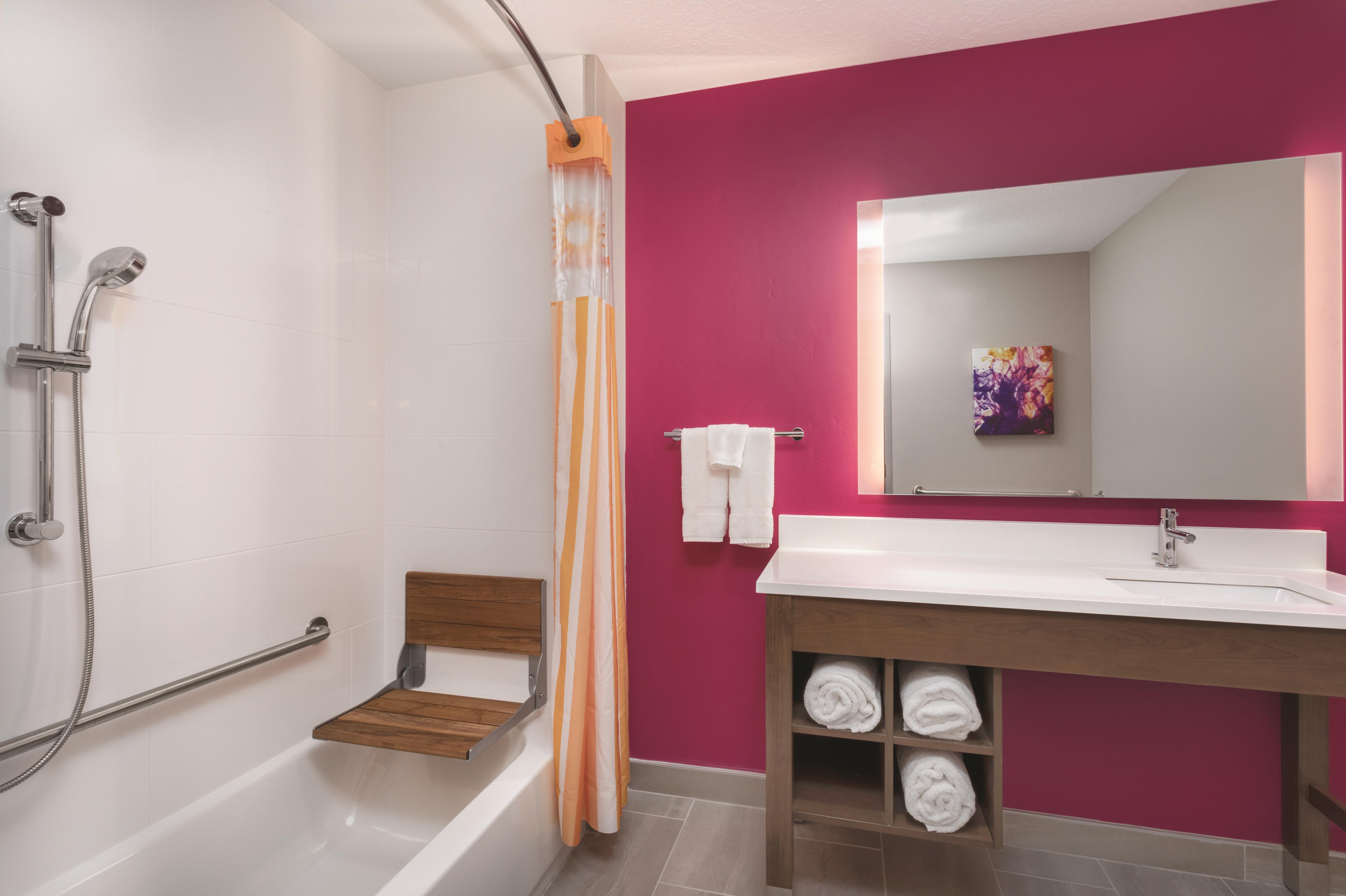 Guest room at the La Quinta Inn & Suites by Wyndham South Jordan in South Jordan, Utah