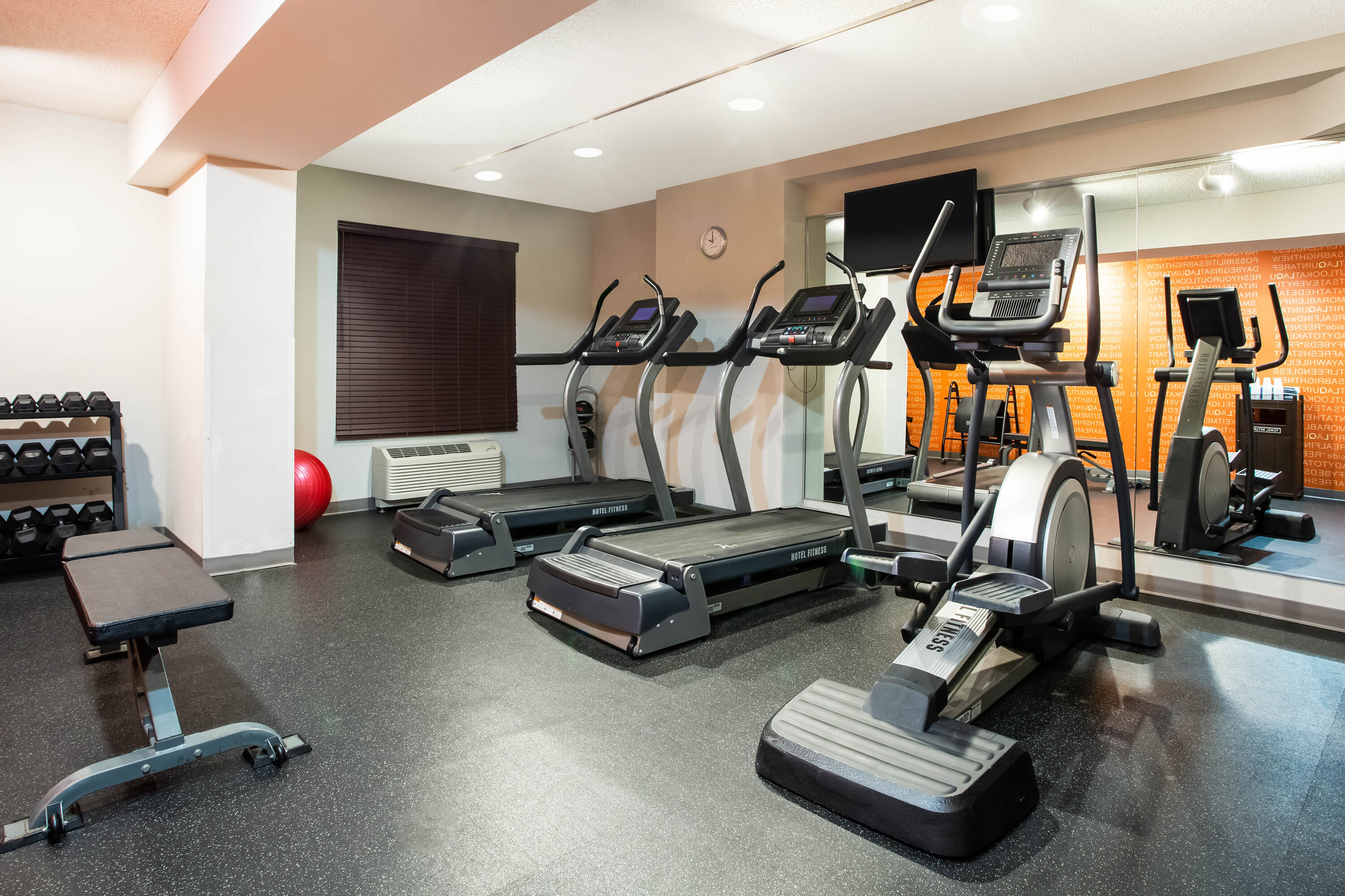 Fitness room at La Quinta Inn & Suites by Wyndham Lynchburg at Liberty Univ. in Lynchburg, Virginia