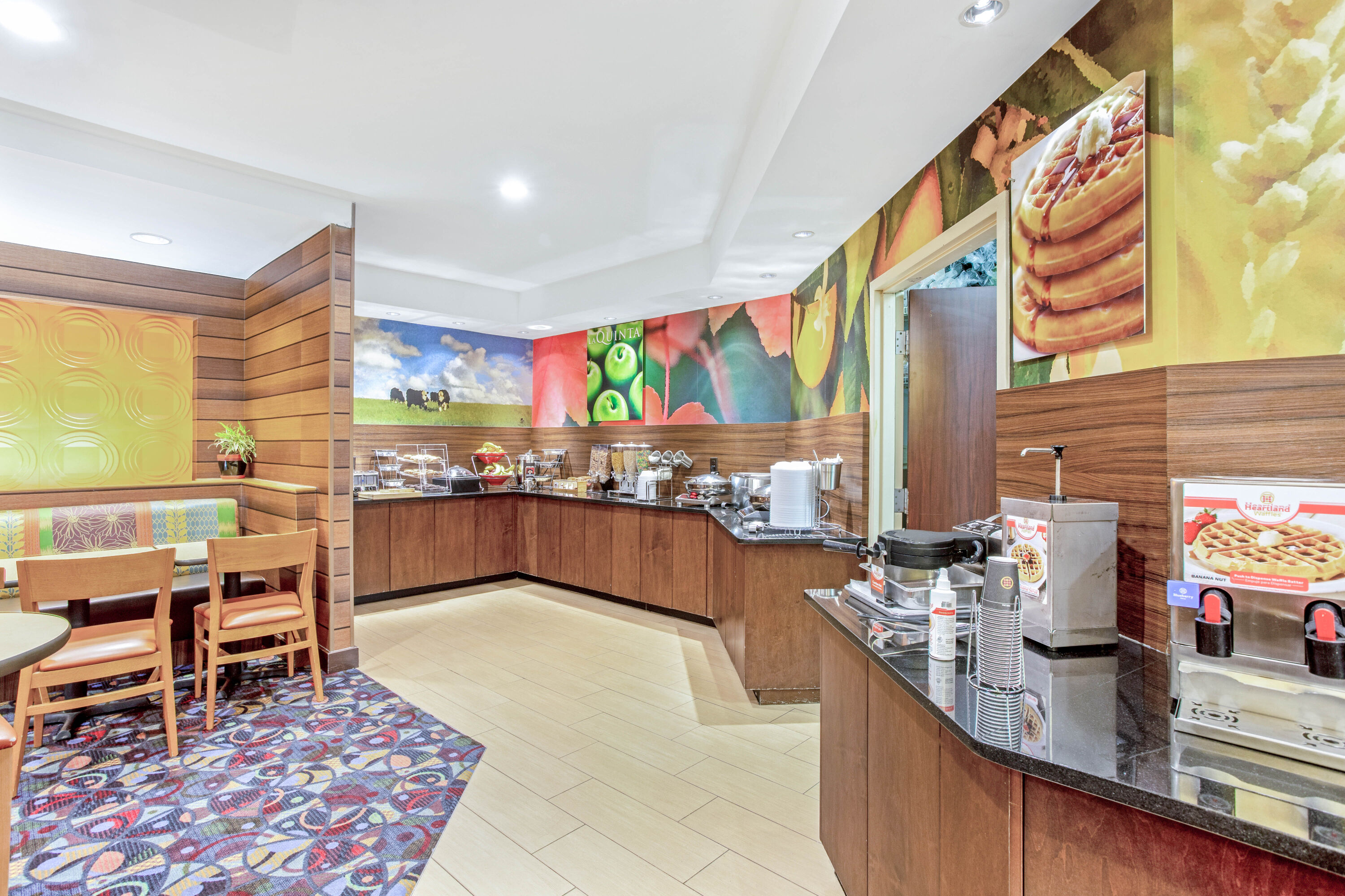 Free breakfast at La Quinta Inn & Suites by Wyndham Manassas Battlefield in Manassas, Virginia