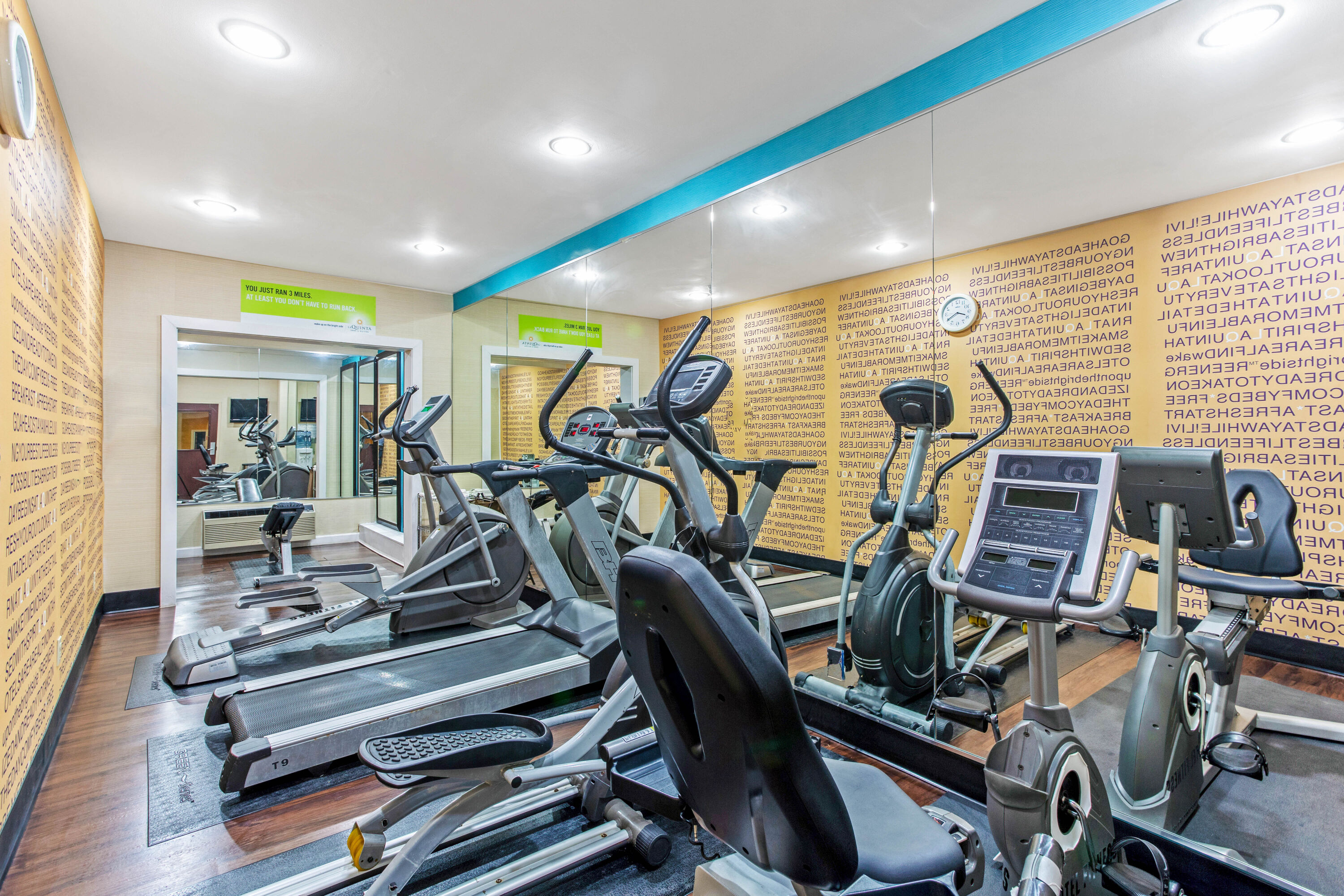 Fitness room at La Quinta Inn & Suites by Wyndham Manassas Battlefield in Manassas, Virginia