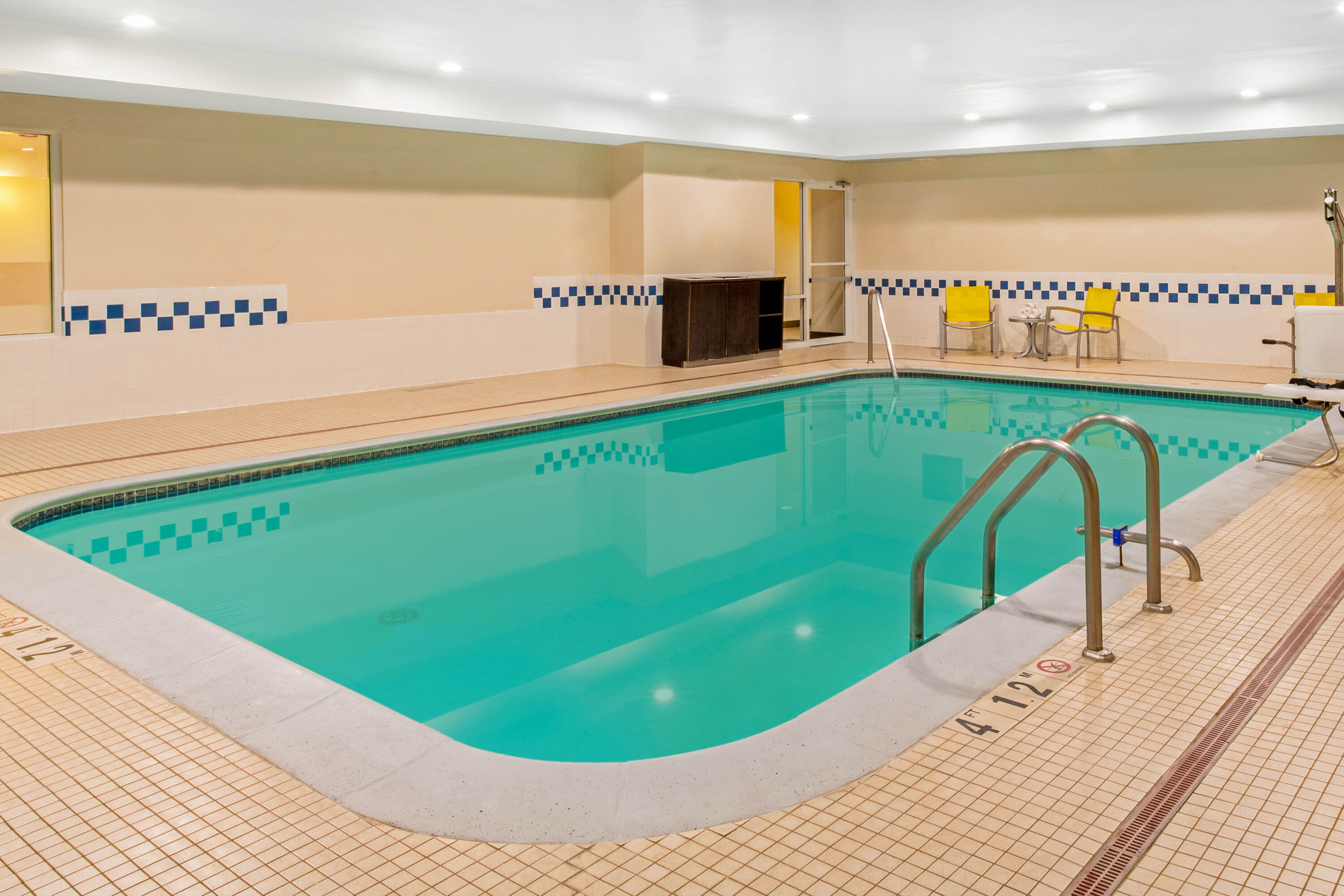 Pool at the La Quinta Inn & Suites by Wyndham Manassas Battlefield in Manassas, Virginia