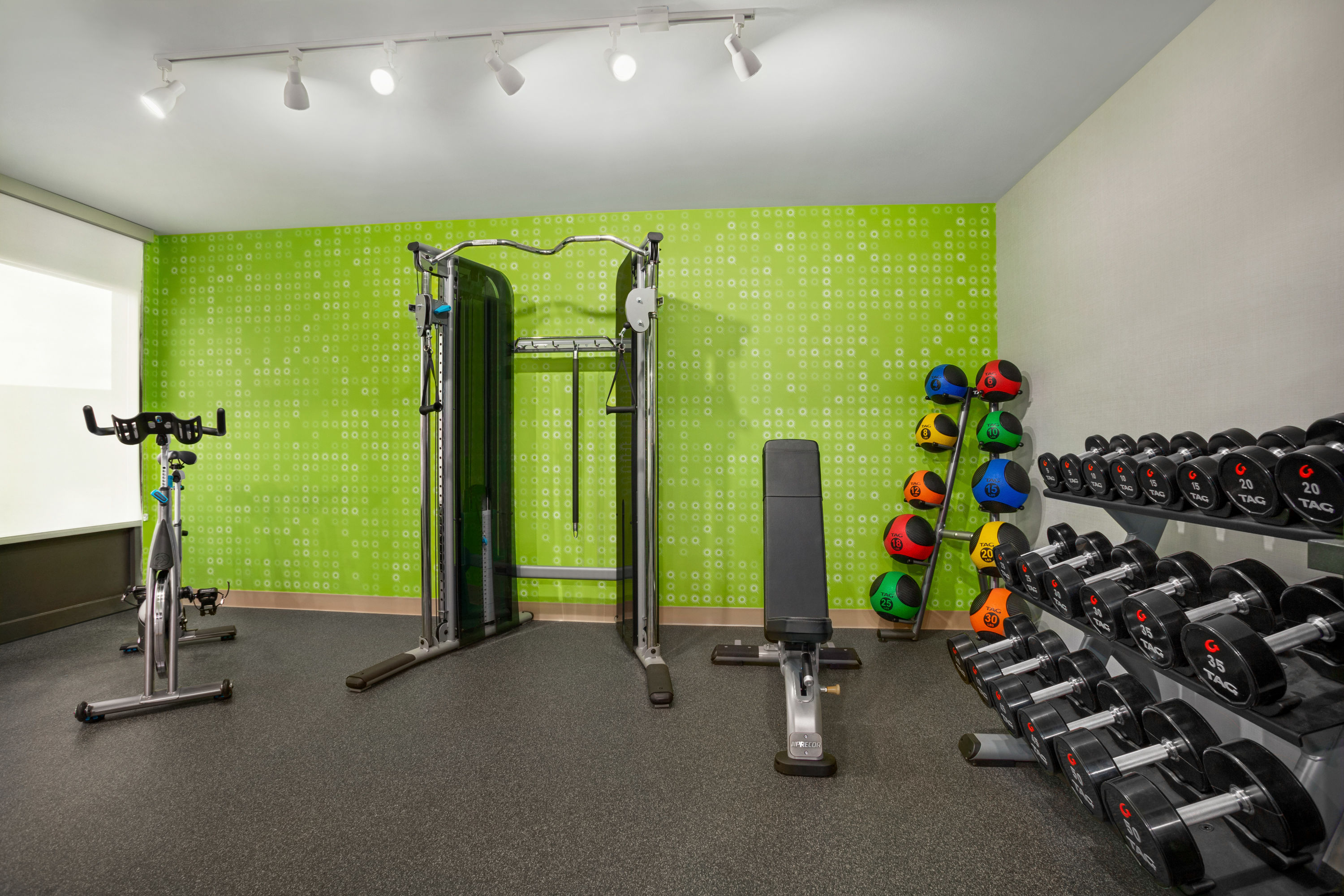 Health club at La Quinta Inn & Suites by Wyndham Richmond-Midlothian in Midlothian, Virginia