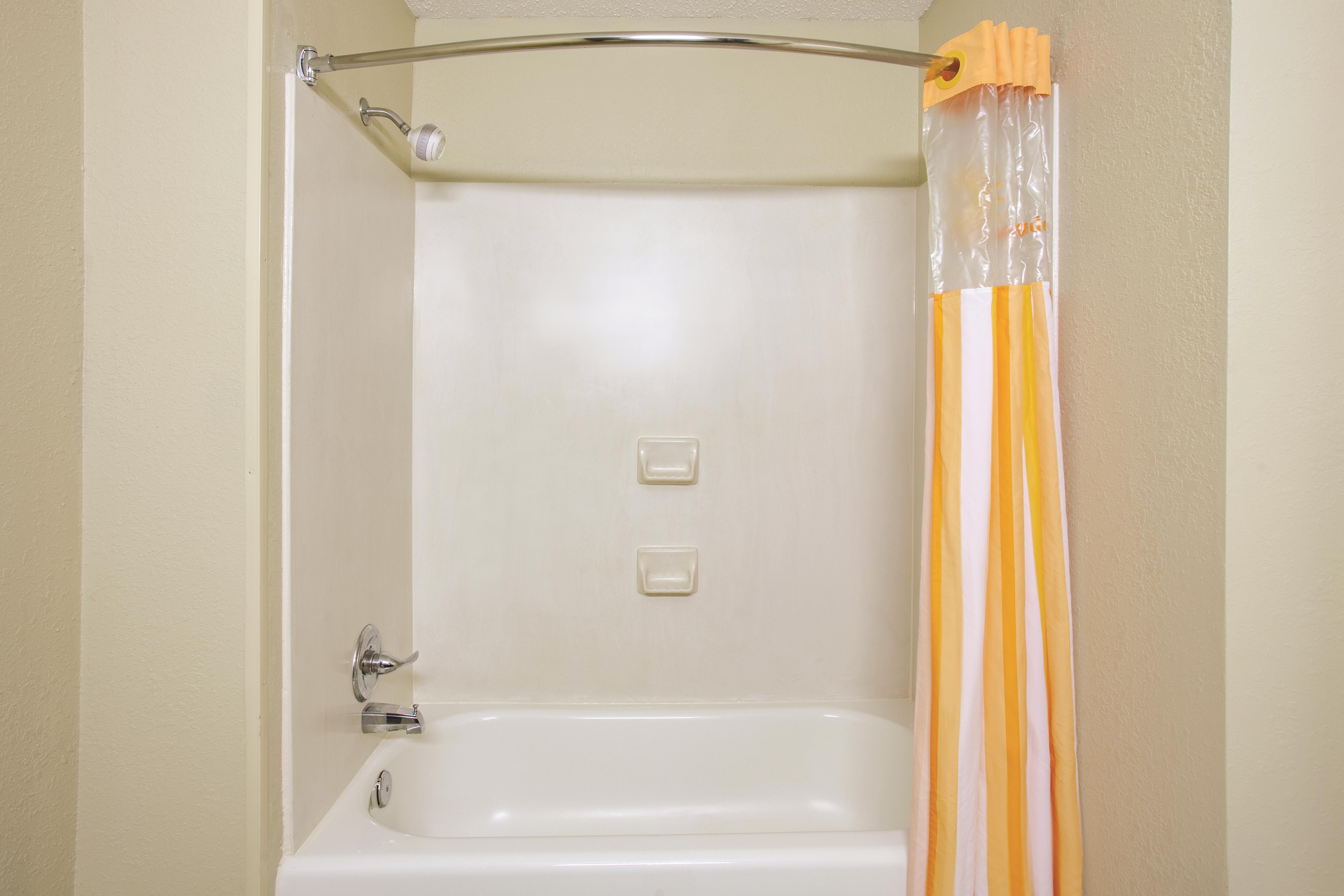 Guest room at the La Quinta Inn by Wyndham Richmond South in Richmond, Virginia