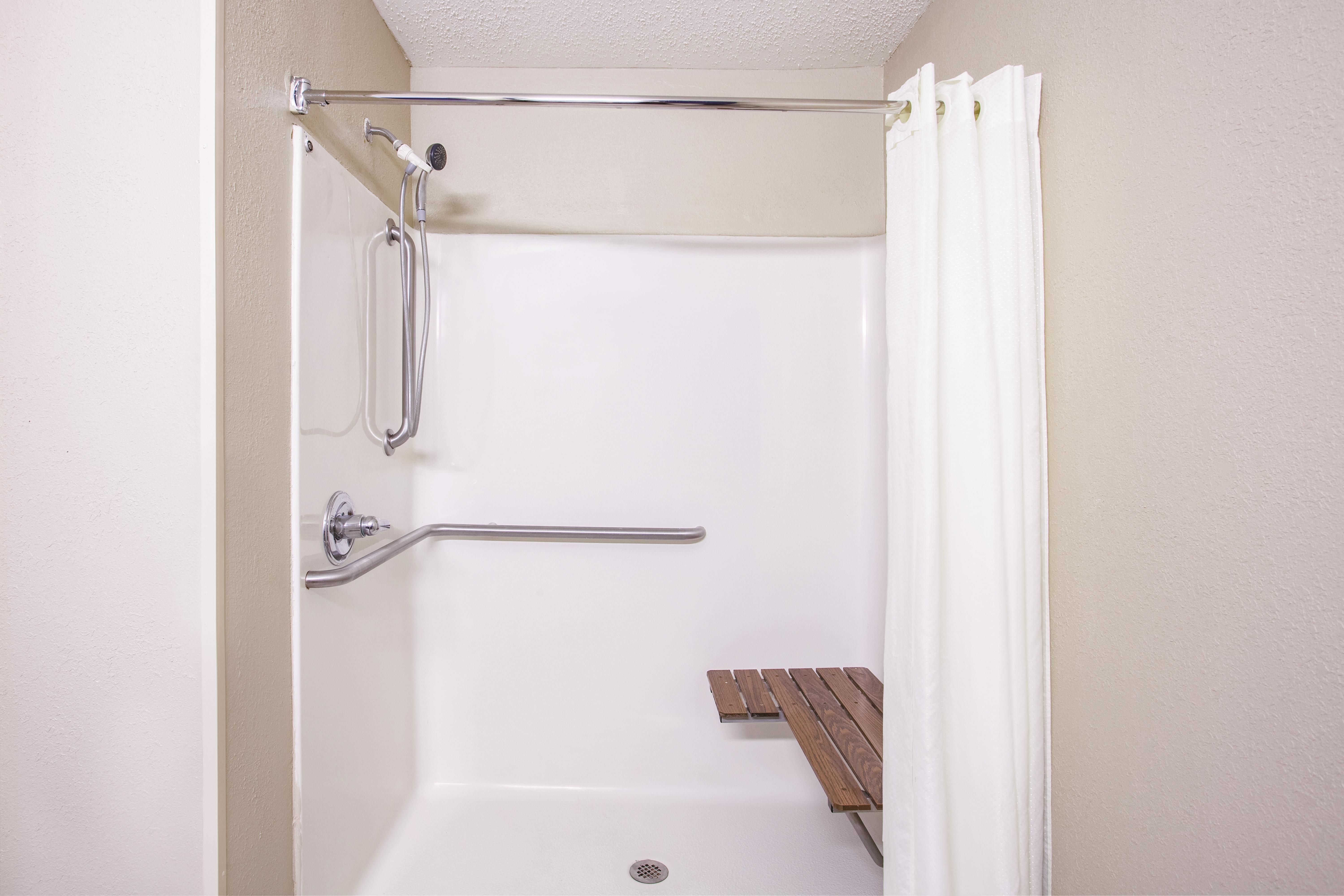 Guest room at the La Quinta Inn by Wyndham Richmond South in Richmond, Virginia