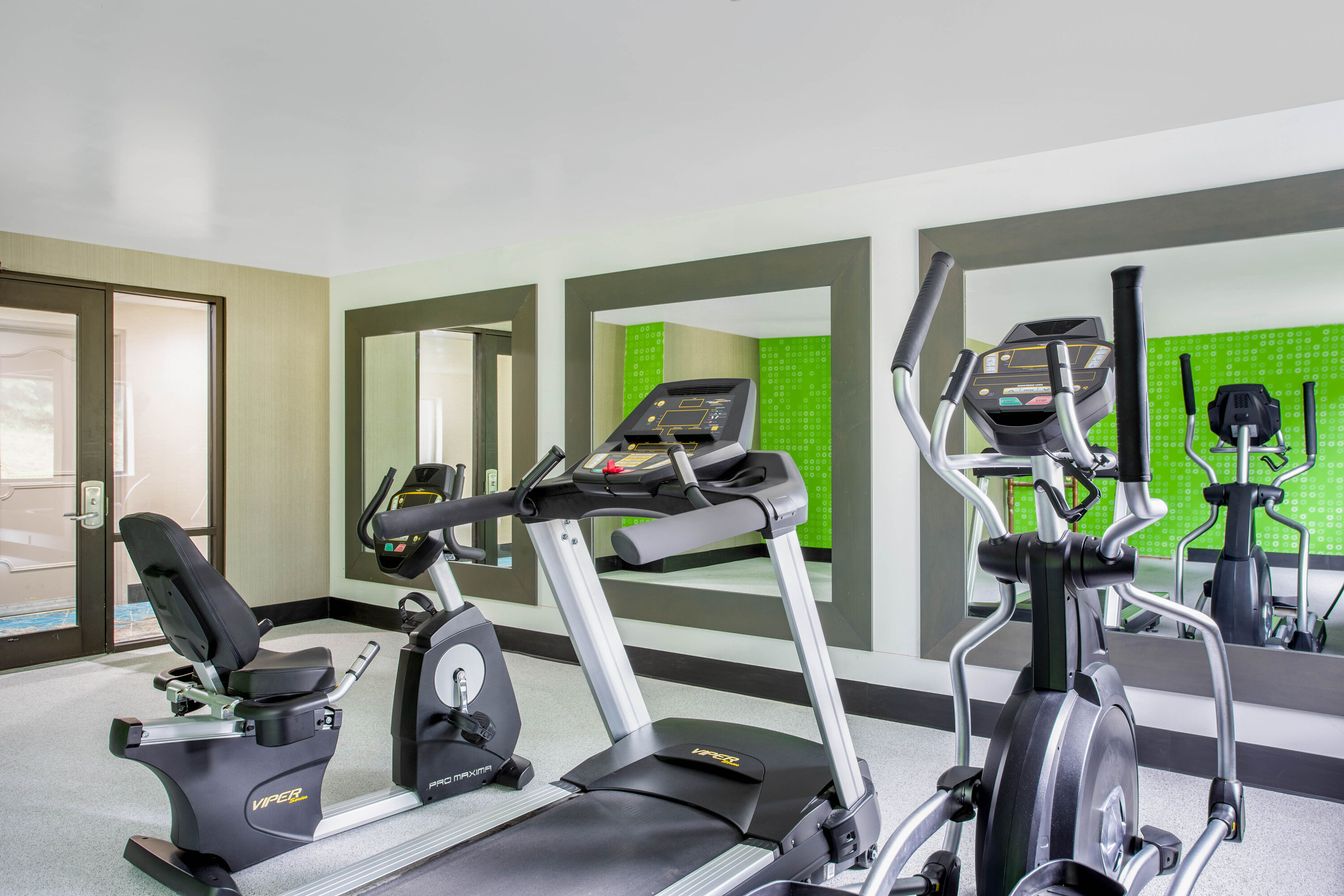 Fitness room at La Quinta Inn & Suites by Wyndham Roanoke Salem in Salem, Virginia