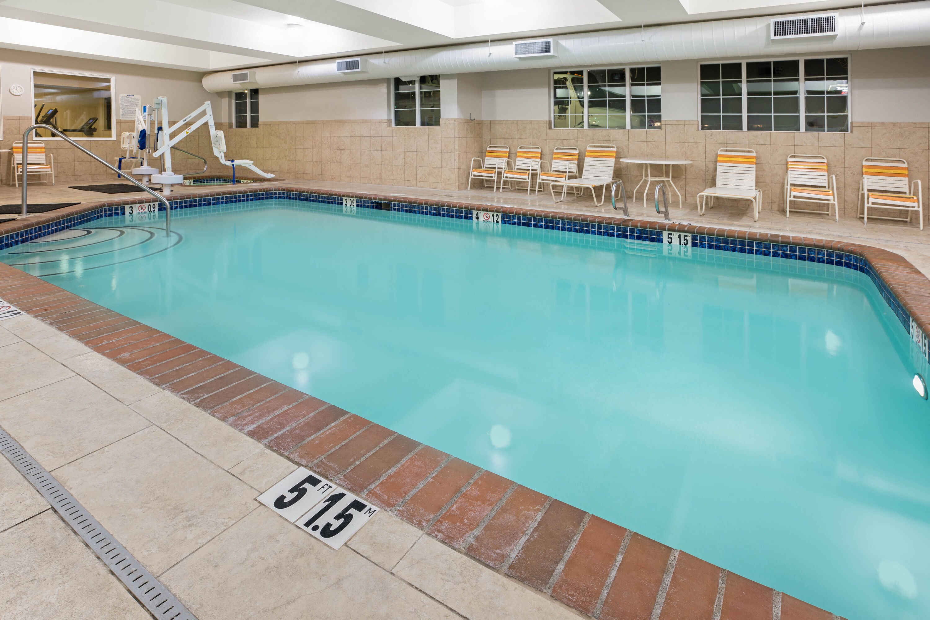 Pool at the La Quinta Inn & Suites by Wyndham Bellingham in Bellingham, Washington