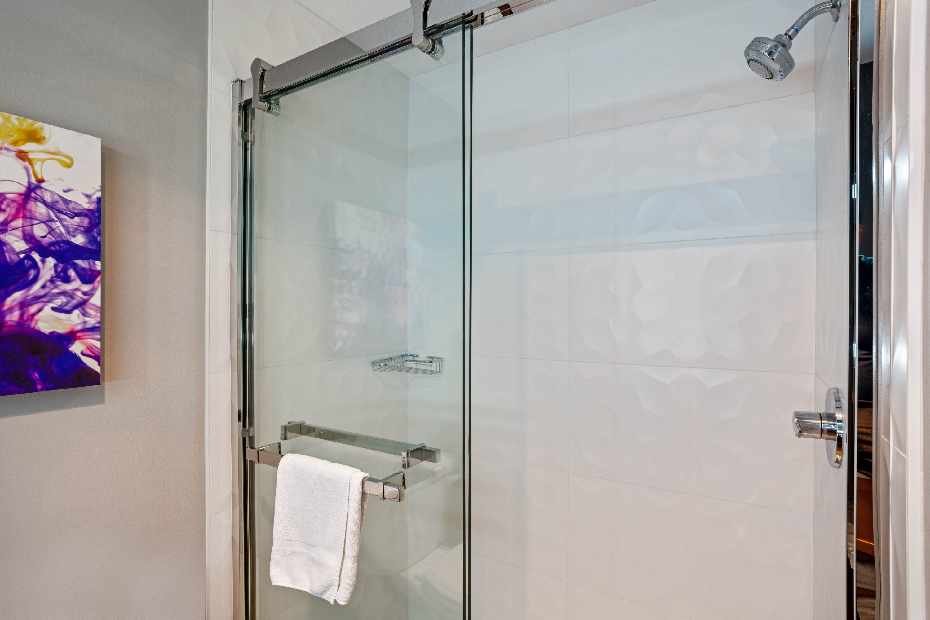 Guest room at the La Quinta Inn & Suites by Wyndham Seattle Federal Way in Federal Way, Washington