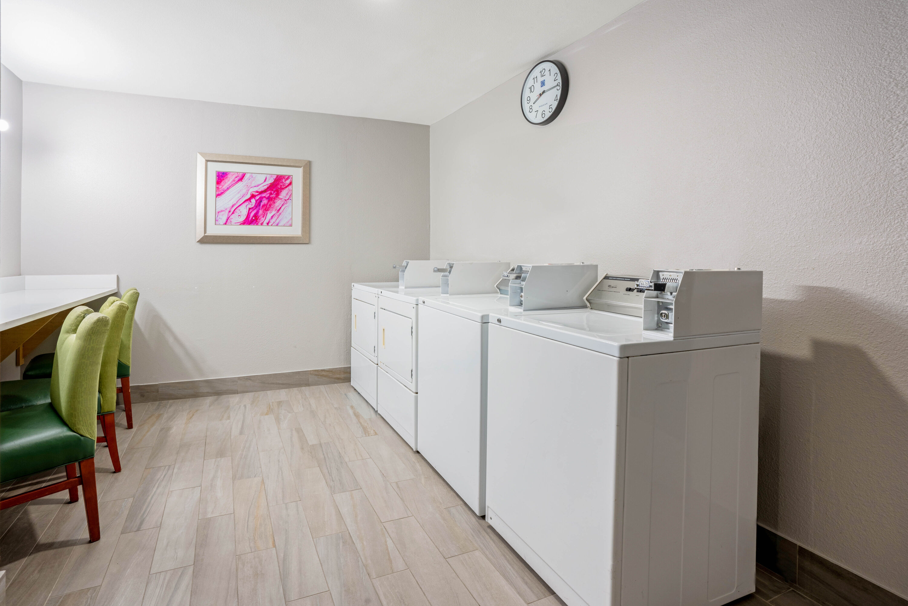 Laundry facilities at La Quinta Inn & Suites by Wyndham Seattle Federal Way in Federal Way, Washington