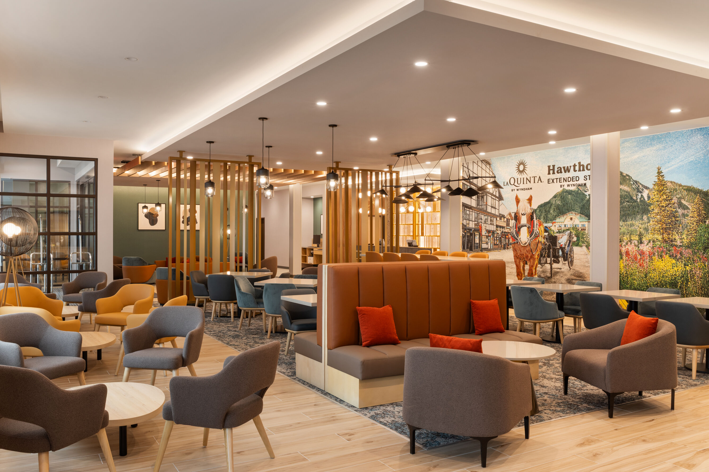 Free breakfast at La Quinta Inn and Suites by Wyndham Leavenworth in Leavenworth, Washington