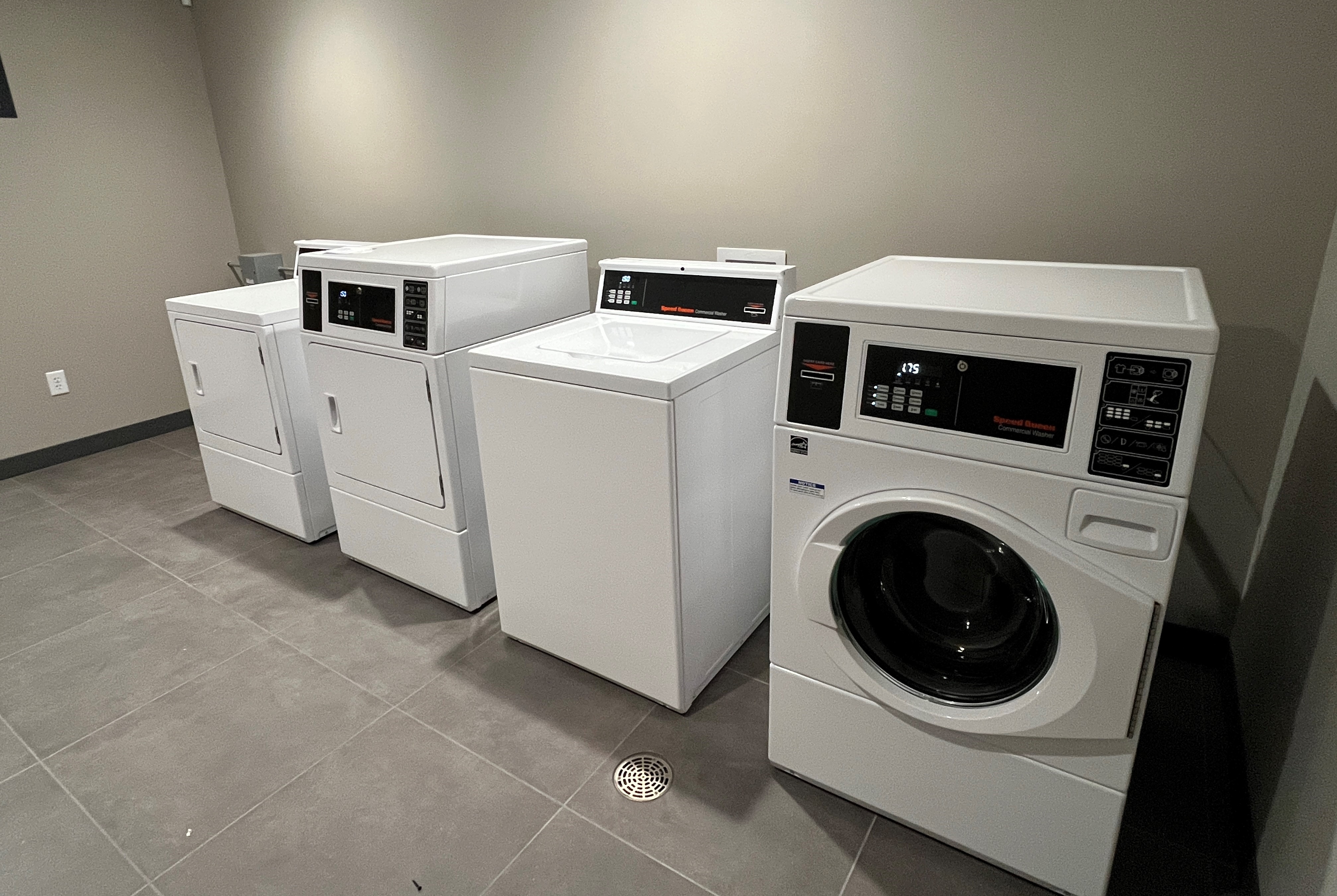 Laundry facilities at La Quinta Inn and Suites by Wyndham Leavenworth in Leavenworth, Washington