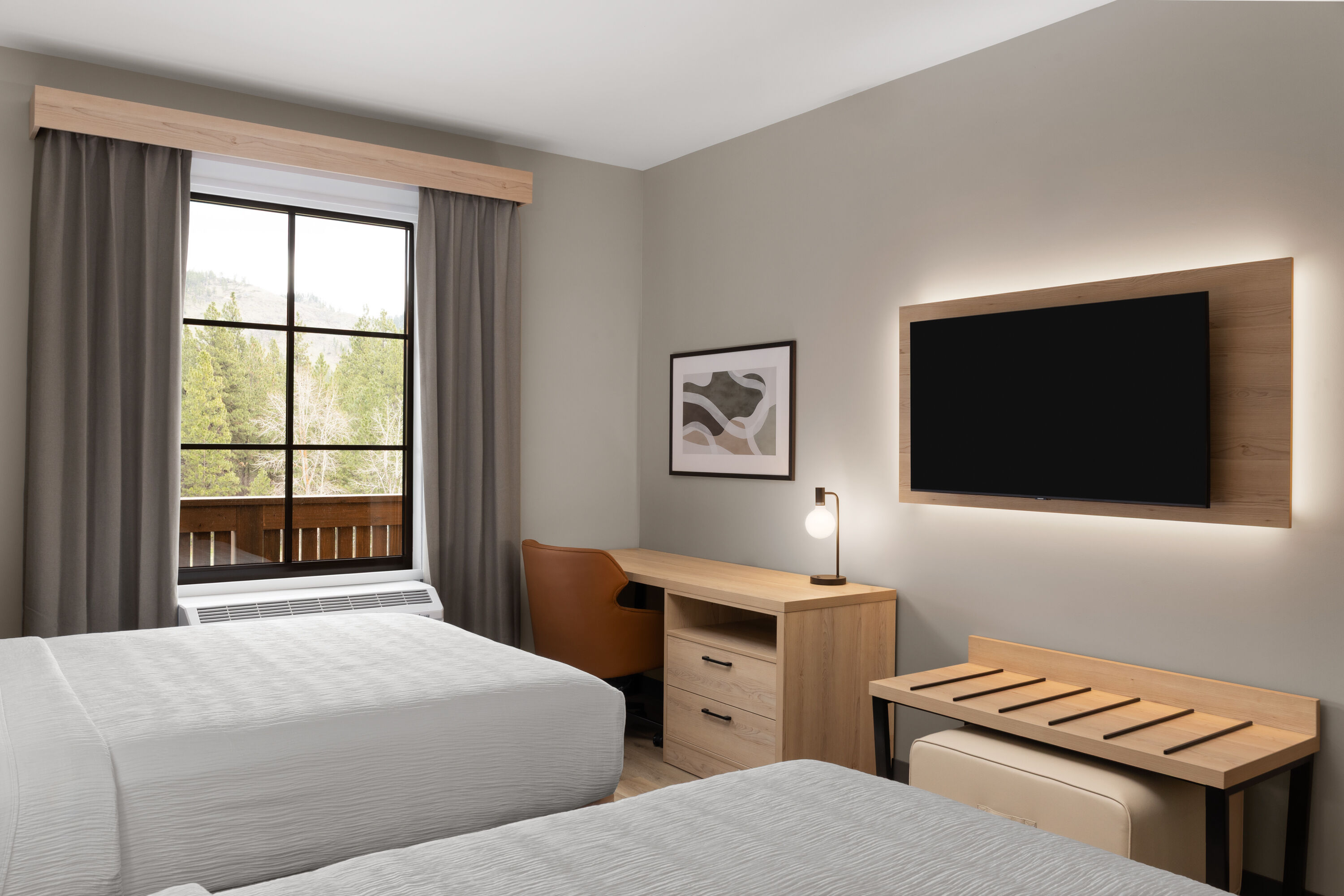 Guest room at the La Quinta Inn and Suites by Wyndham Leavenworth in Leavenworth, Washington