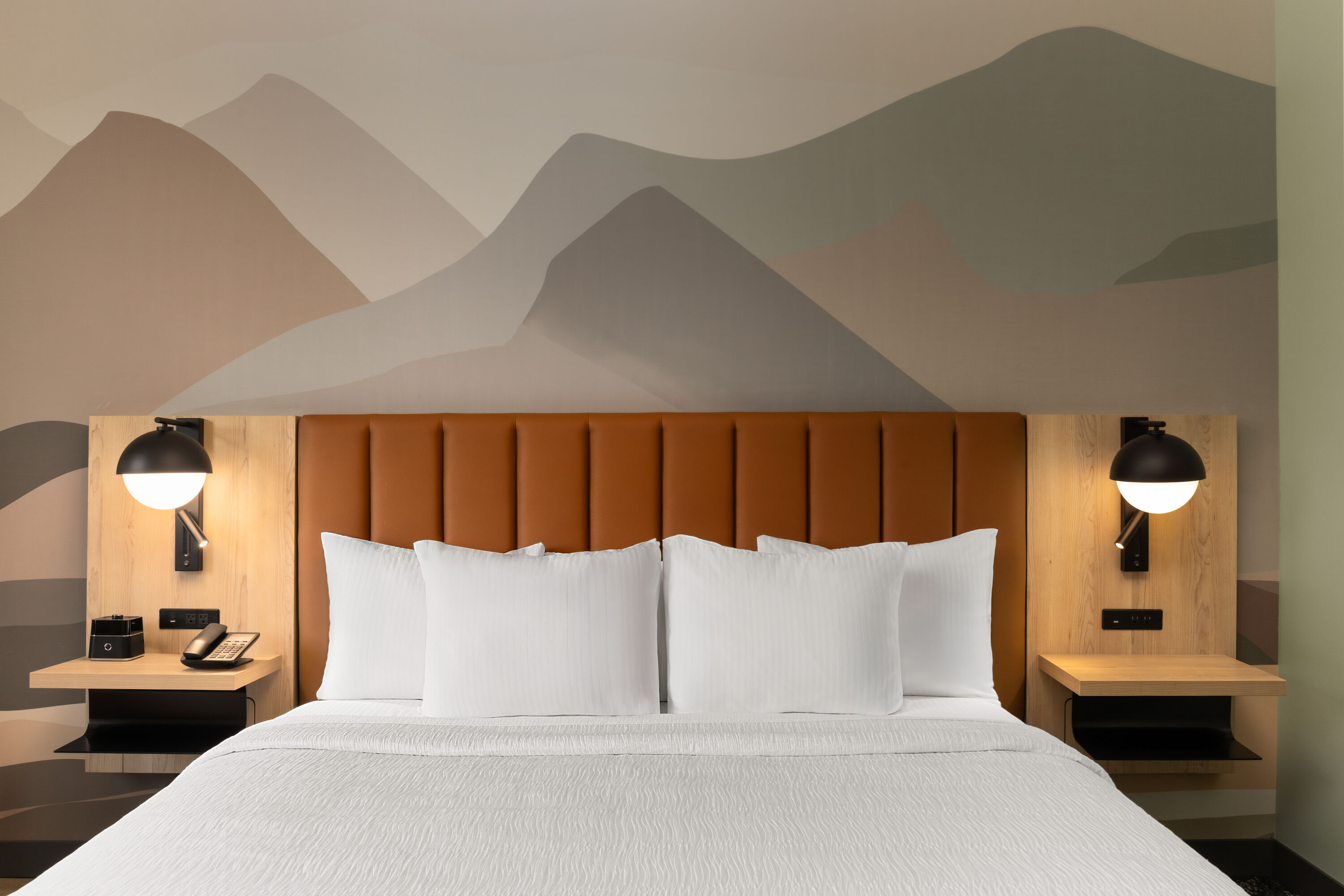 Guest room at the La Quinta Inn and Suites by Wyndham Leavenworth in Leavenworth, Washington