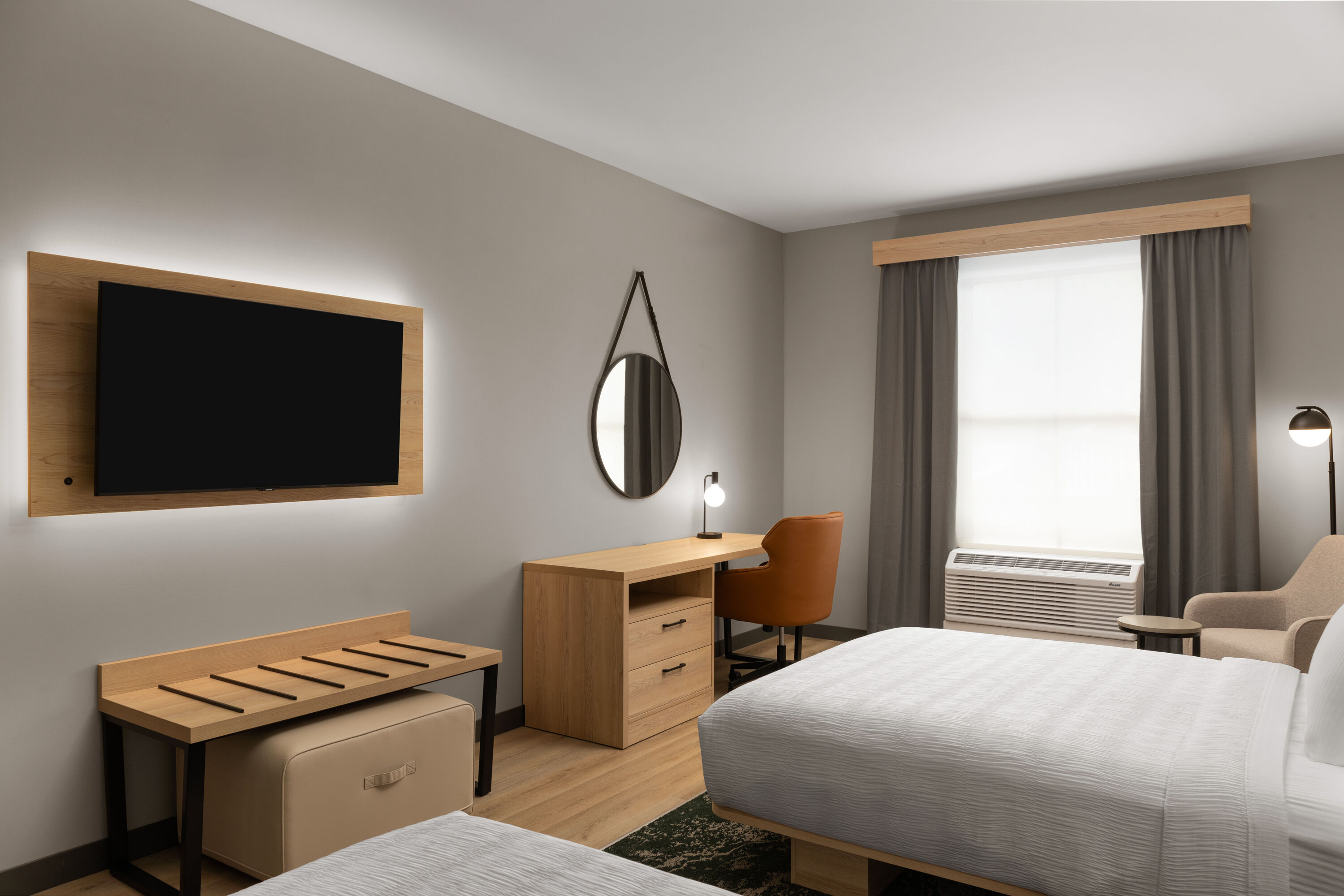 Guest room at the La Quinta Inn and Suites by Wyndham Leavenworth in Leavenworth, Washington