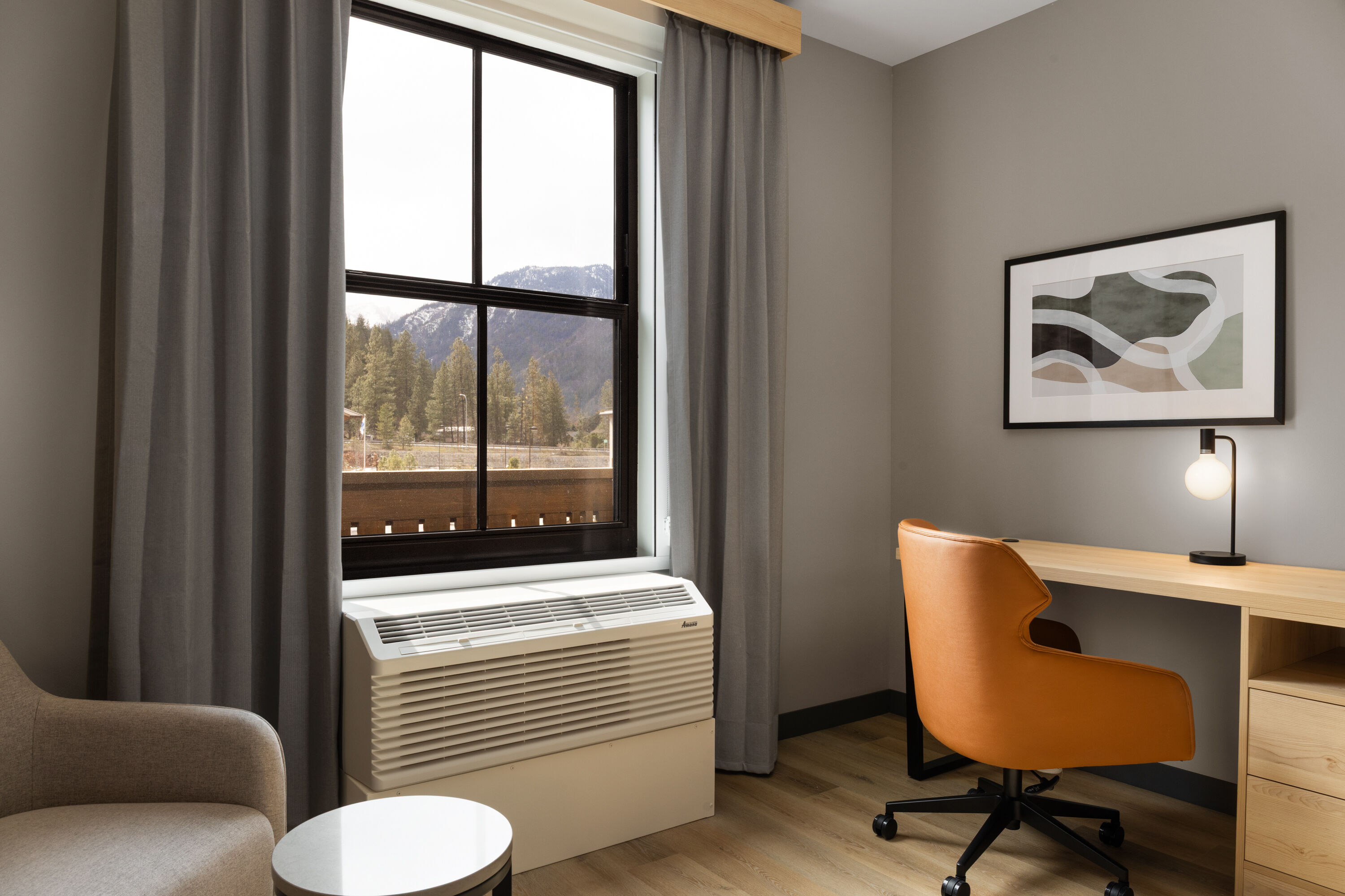 Guest room at the La Quinta Inn and Suites by Wyndham Leavenworth in Leavenworth, Washington