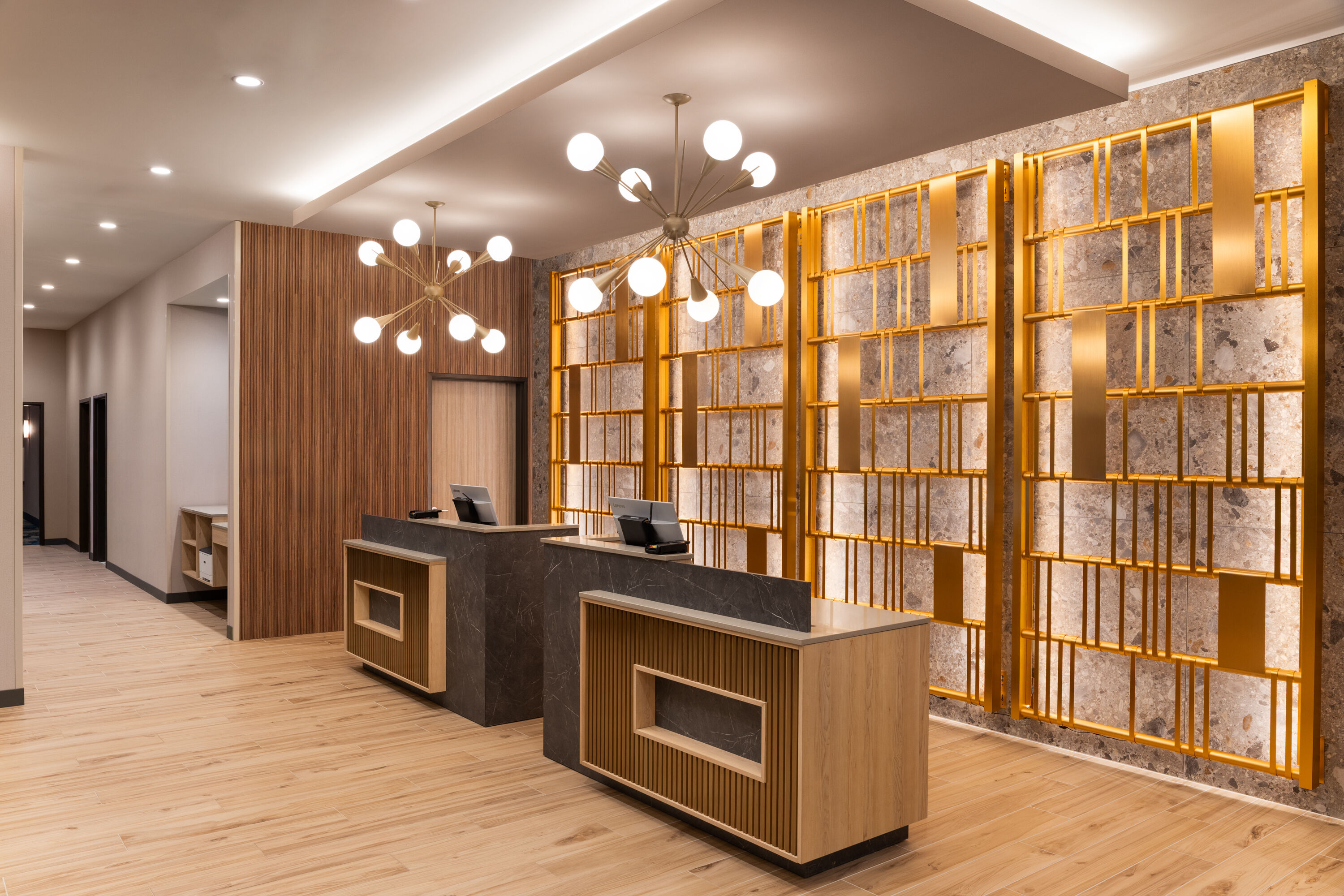 La Quinta Inn and Suites by Wyndham Leavenworth reception in Leavenworth, Washington