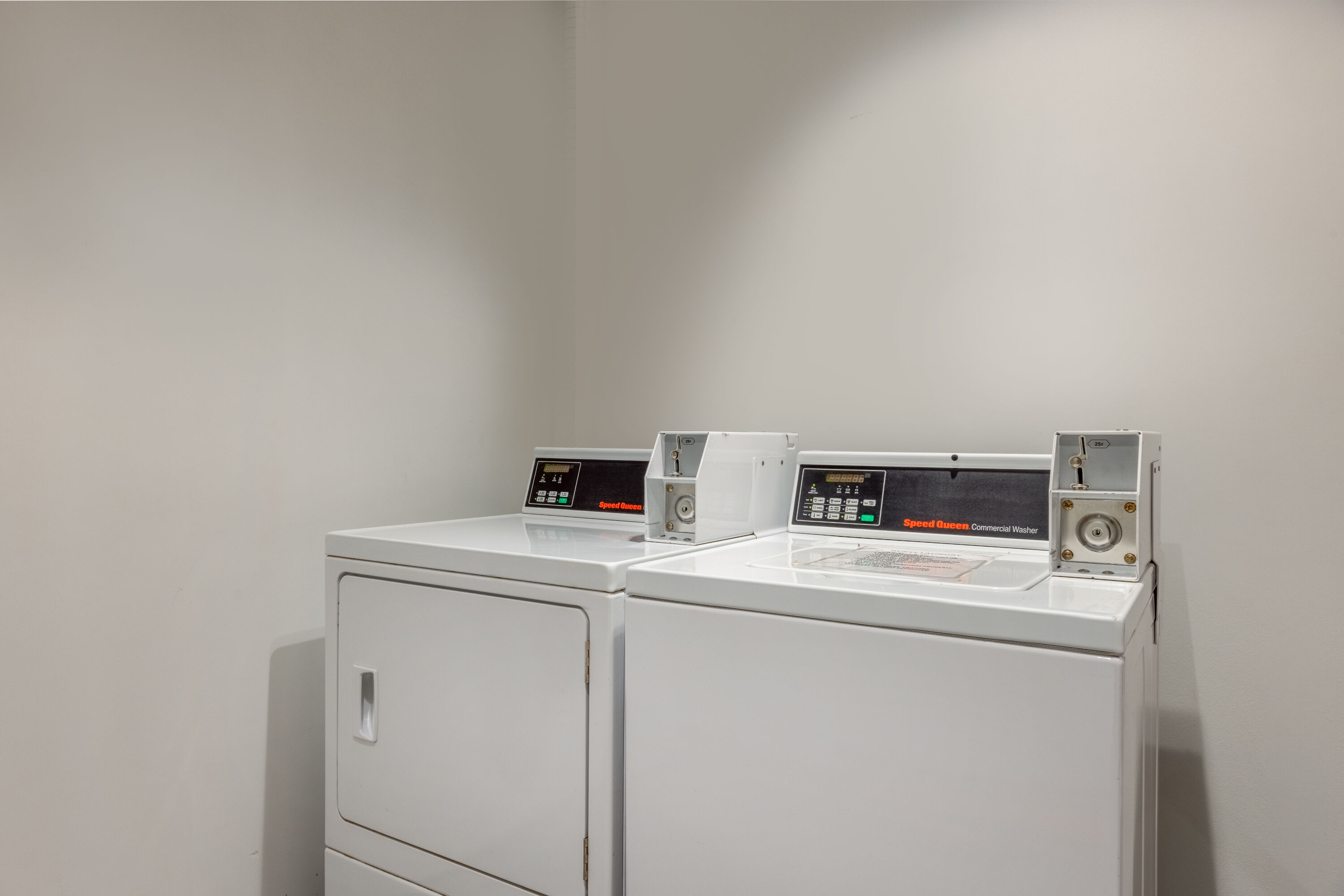 Laundry facilities at La Quinta Inn by Wyndham Lynnwood in Lynnwood, Washington