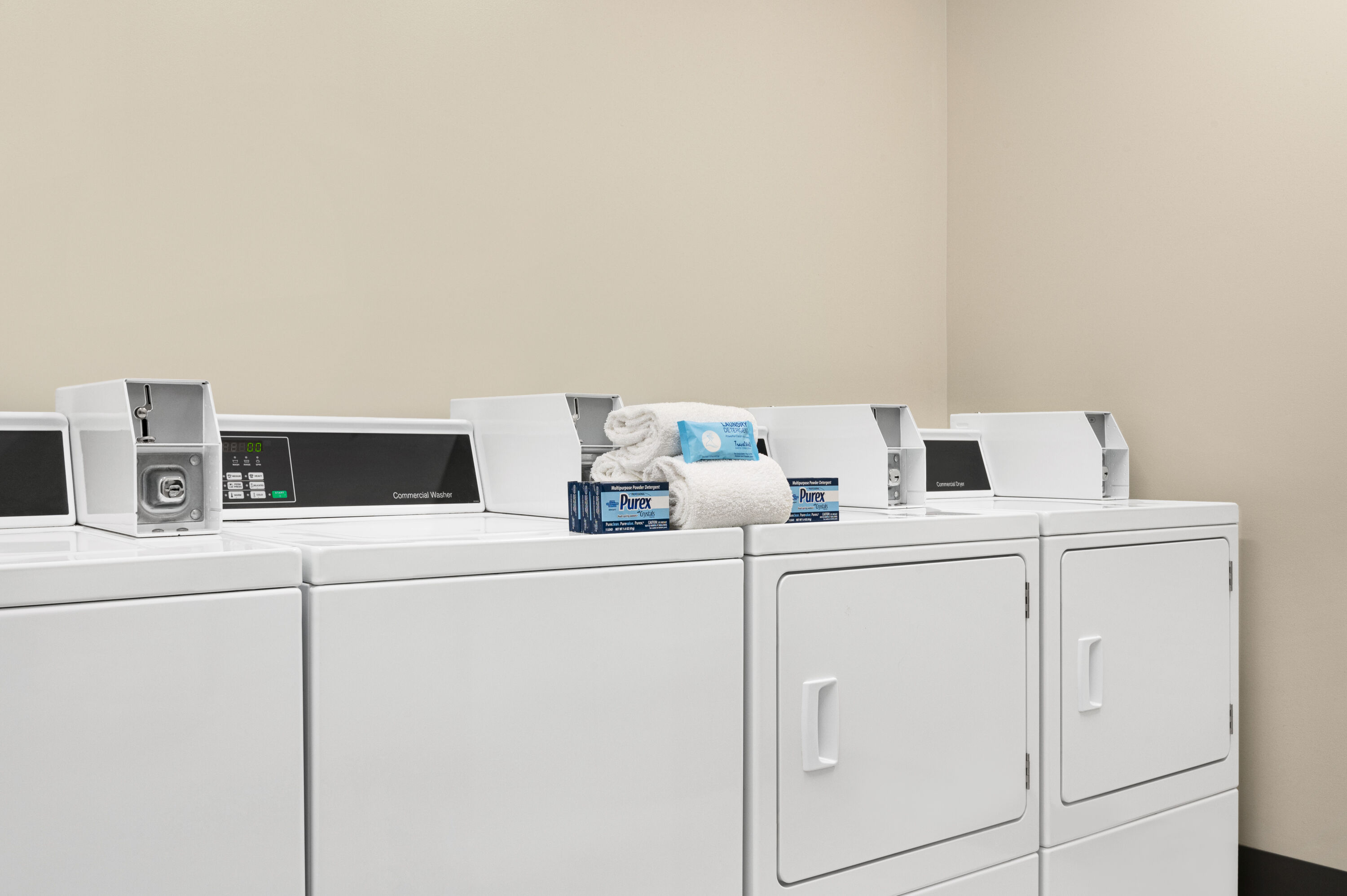 Laundry facilities at La Quinta Inn & Suites by Wyndham Marysville in Marysville, Washington