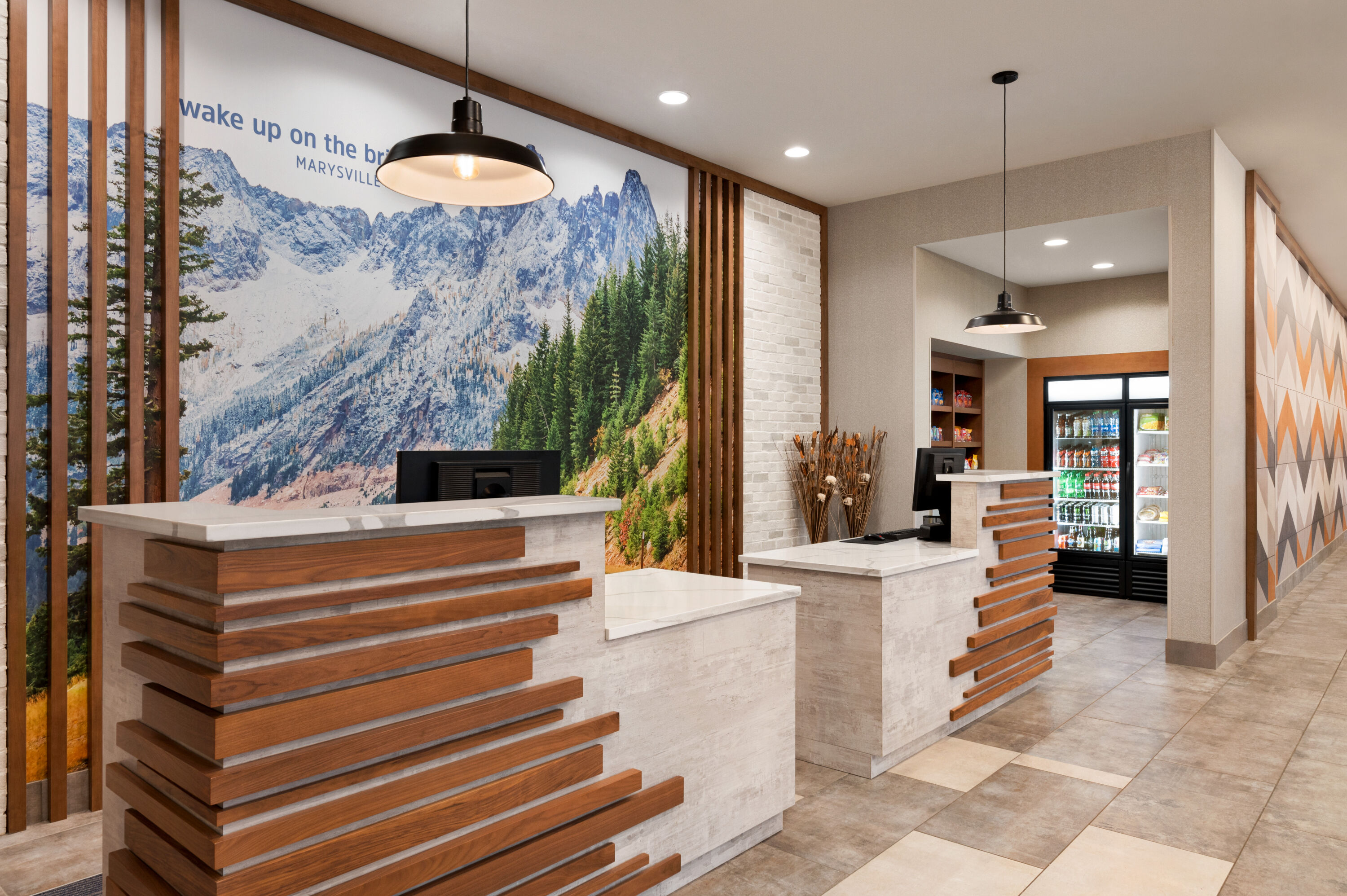 La Quinta Inn & Suites by Wyndham Marysville reception in Marysville, Washington