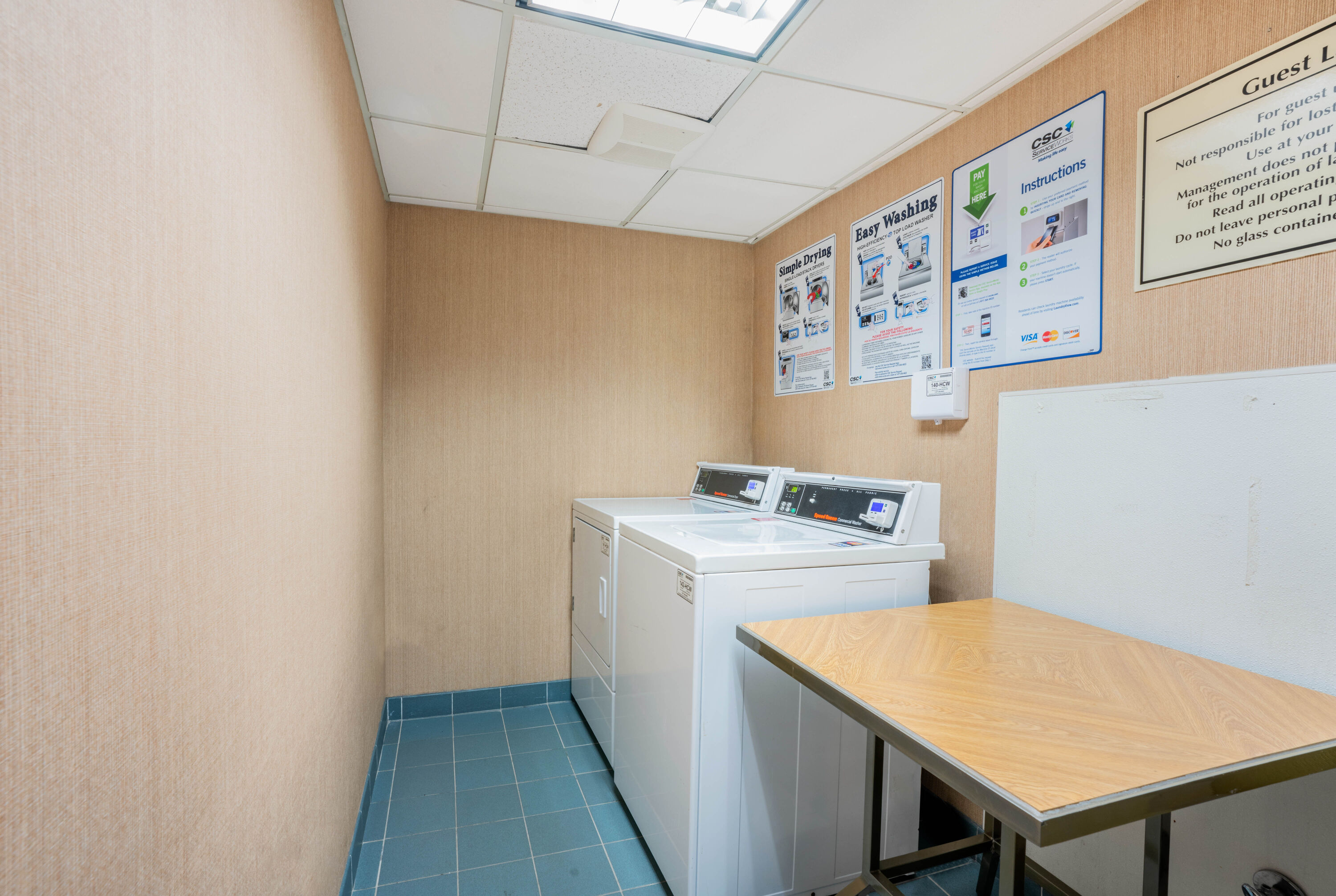 Laundry facilities at La Quinta Inn & Suites by Wyndham Seattle Sea-Tac Airport in Seattle, Washington