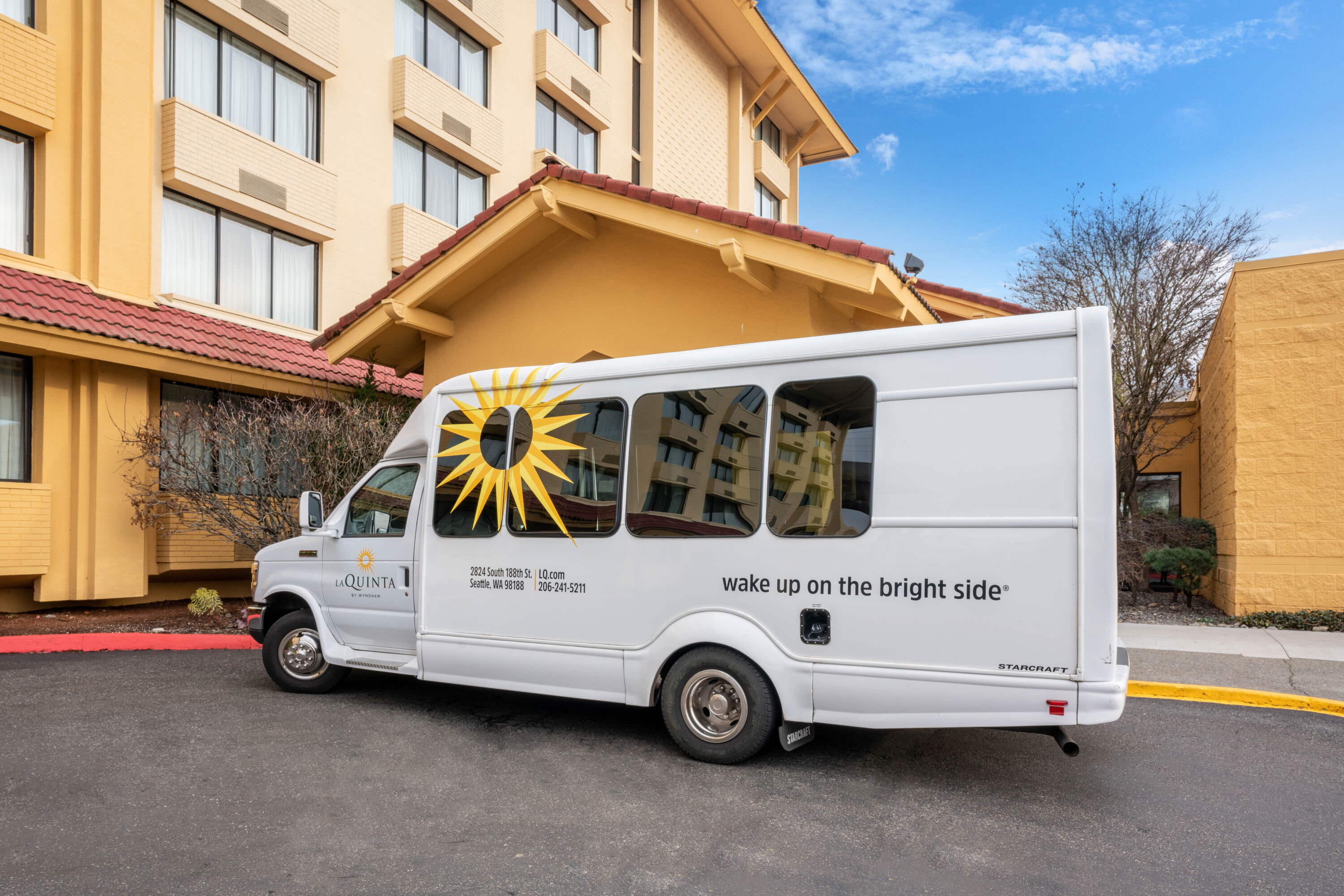 Shuttle at La Quinta Inn & Suites by Wyndham Seattle Sea-Tac Airport in Seattle, Washington