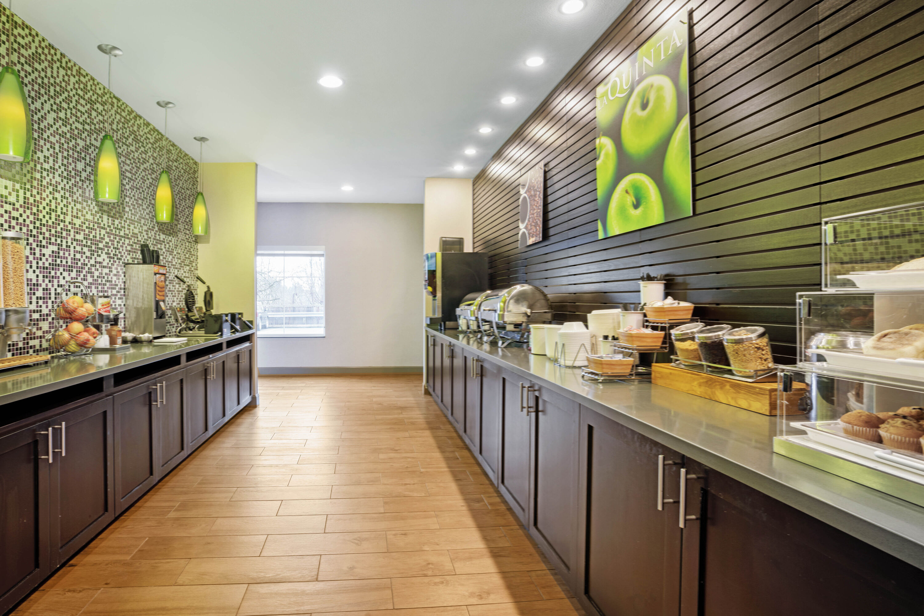 Free breakfast at La Quinta Inn & Suites by Wyndham Tumwater - Olympia in Tumwater, Washington