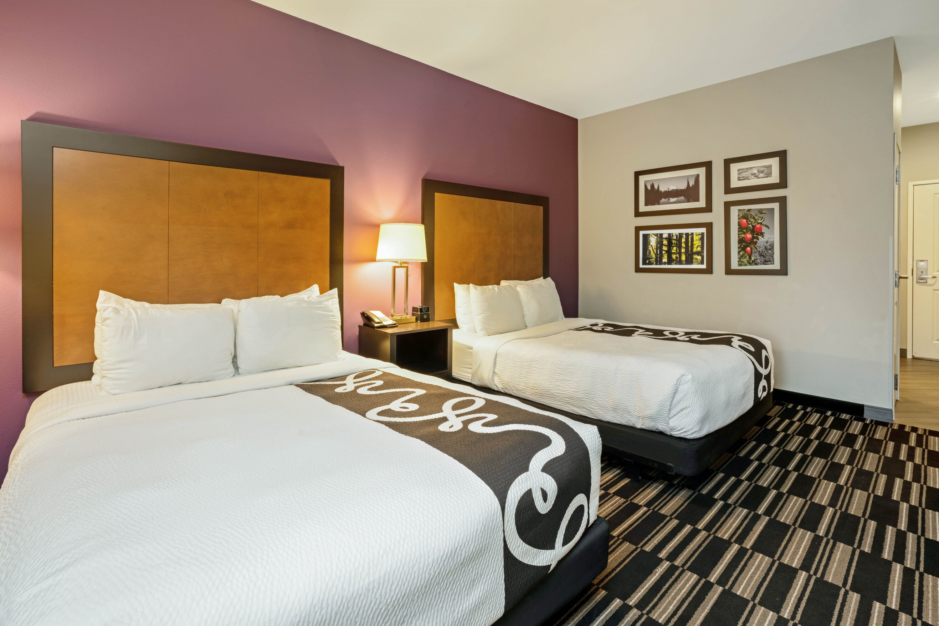 Guest room at the La Quinta Inn & Suites by Wyndham Tumwater - Olympia in Tumwater, Washington