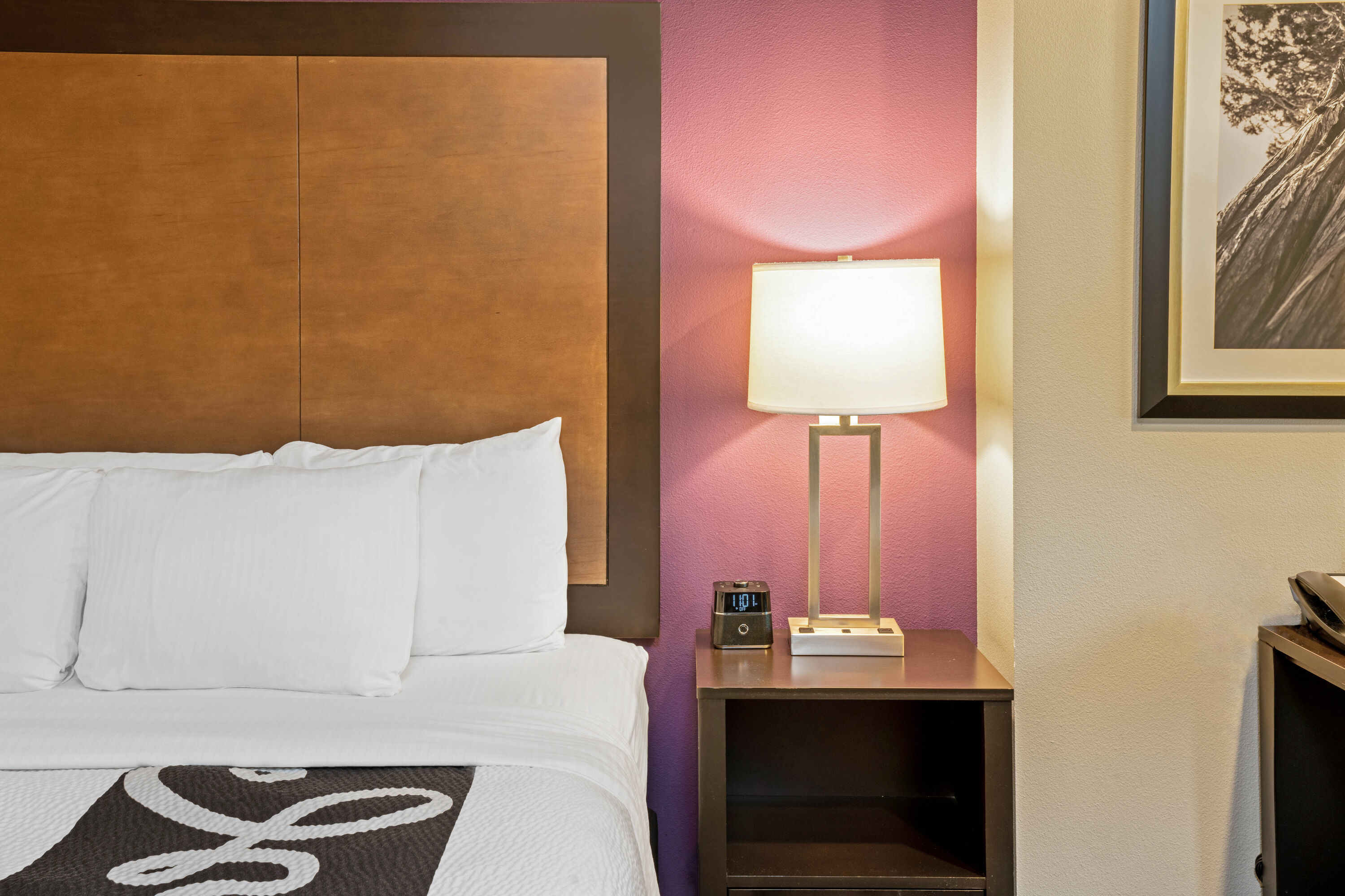 Guest room feature at the La Quinta Inn & Suites by Wyndham Tumwater - Olympia in Tumwater, Washington