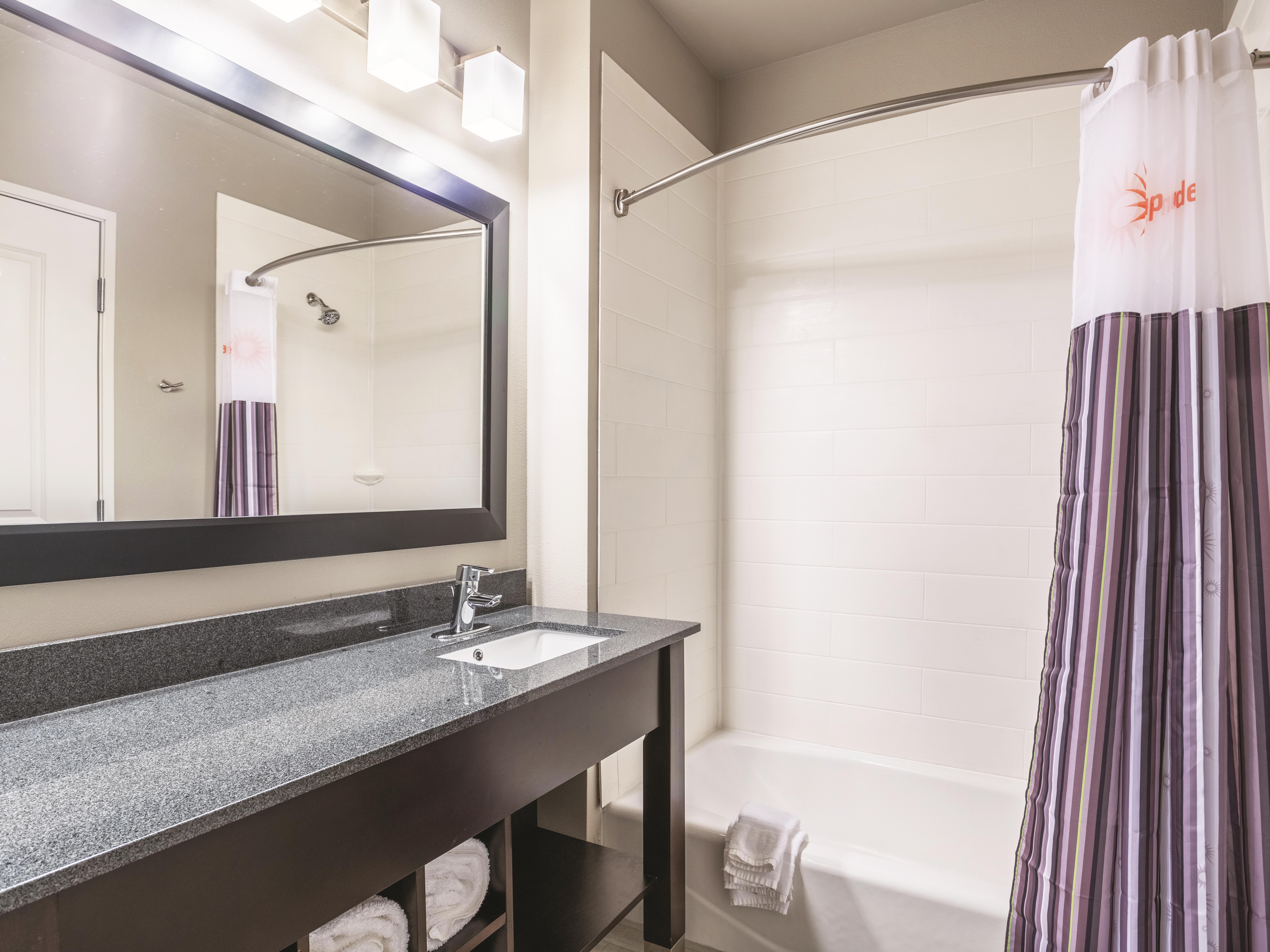 Guest room at the La Quinta Inn & Suites by Wyndham Walla Walla in Walla Walla, Washington