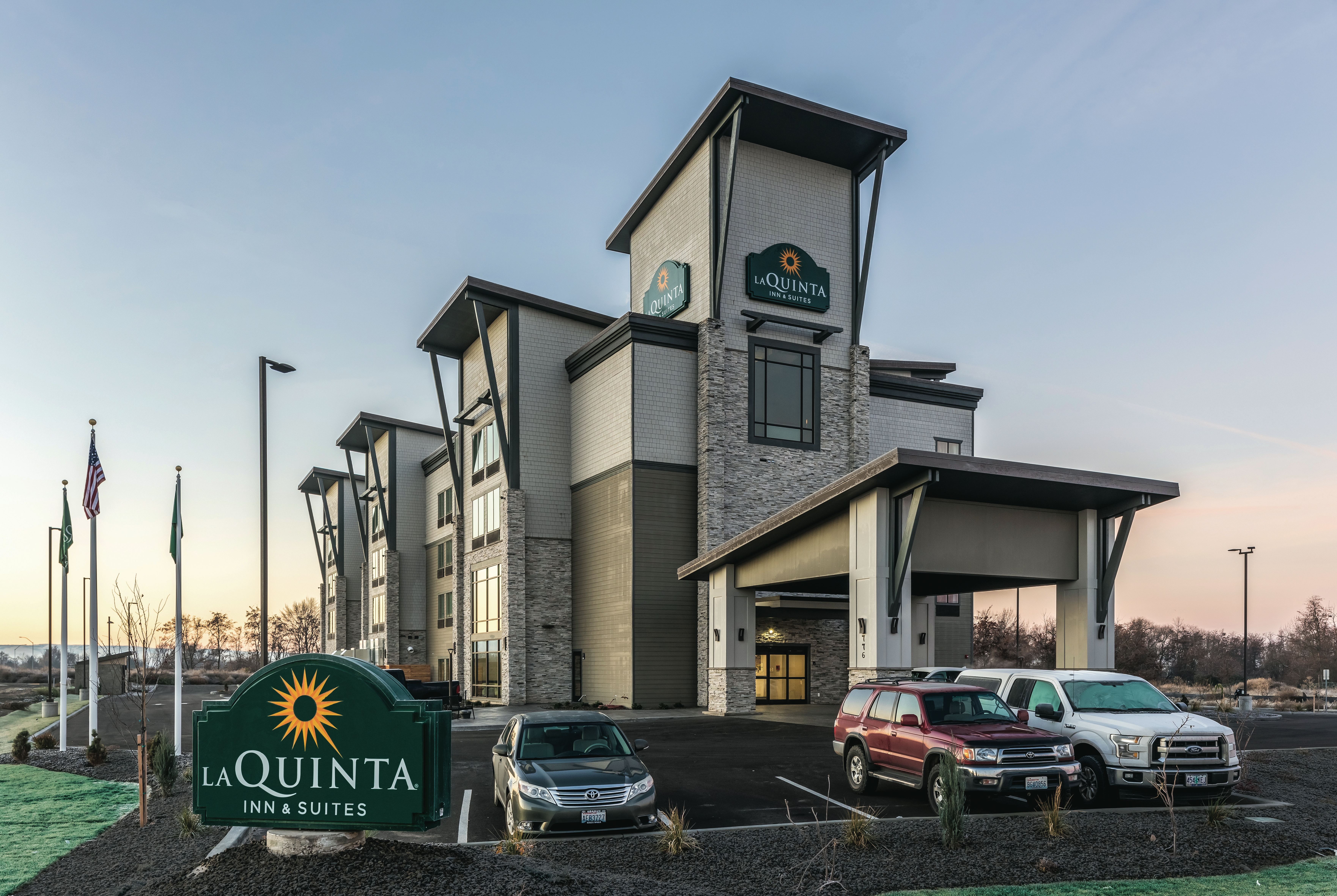 Exterior of La Quinta Inn & Suites by Wyndham Walla Walla hotel in Walla Walla, Washington