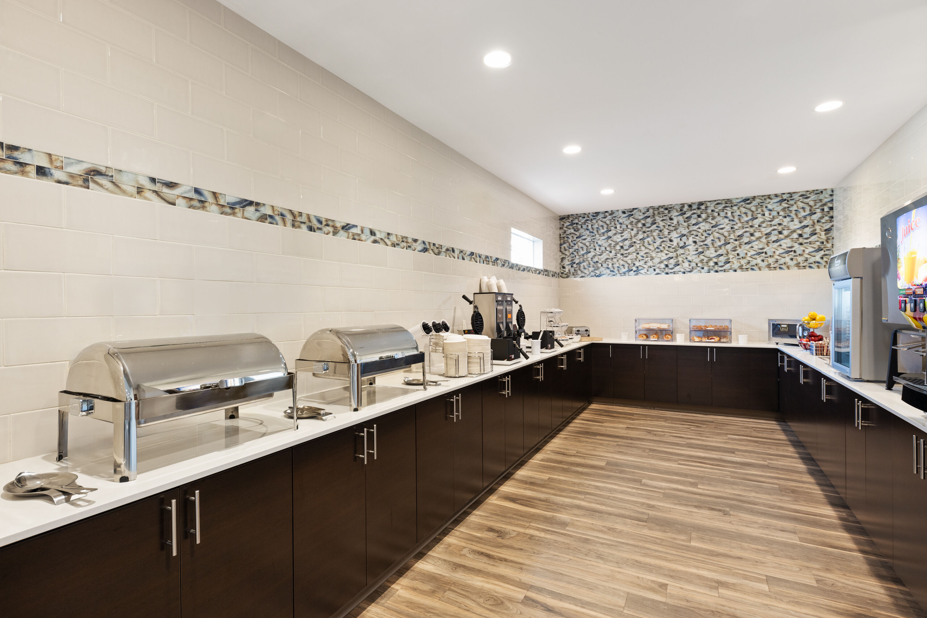 Free breakfast at La Quinta Inn & Suites by Wyndham Wenatchee in Wenatchee, Washington