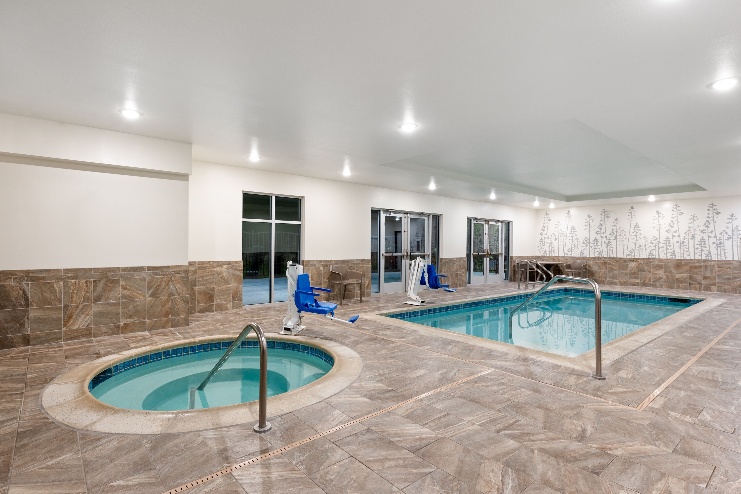 Pool at the La Quinta Inn & Suites by Wyndham Wenatchee in Wenatchee, Washington