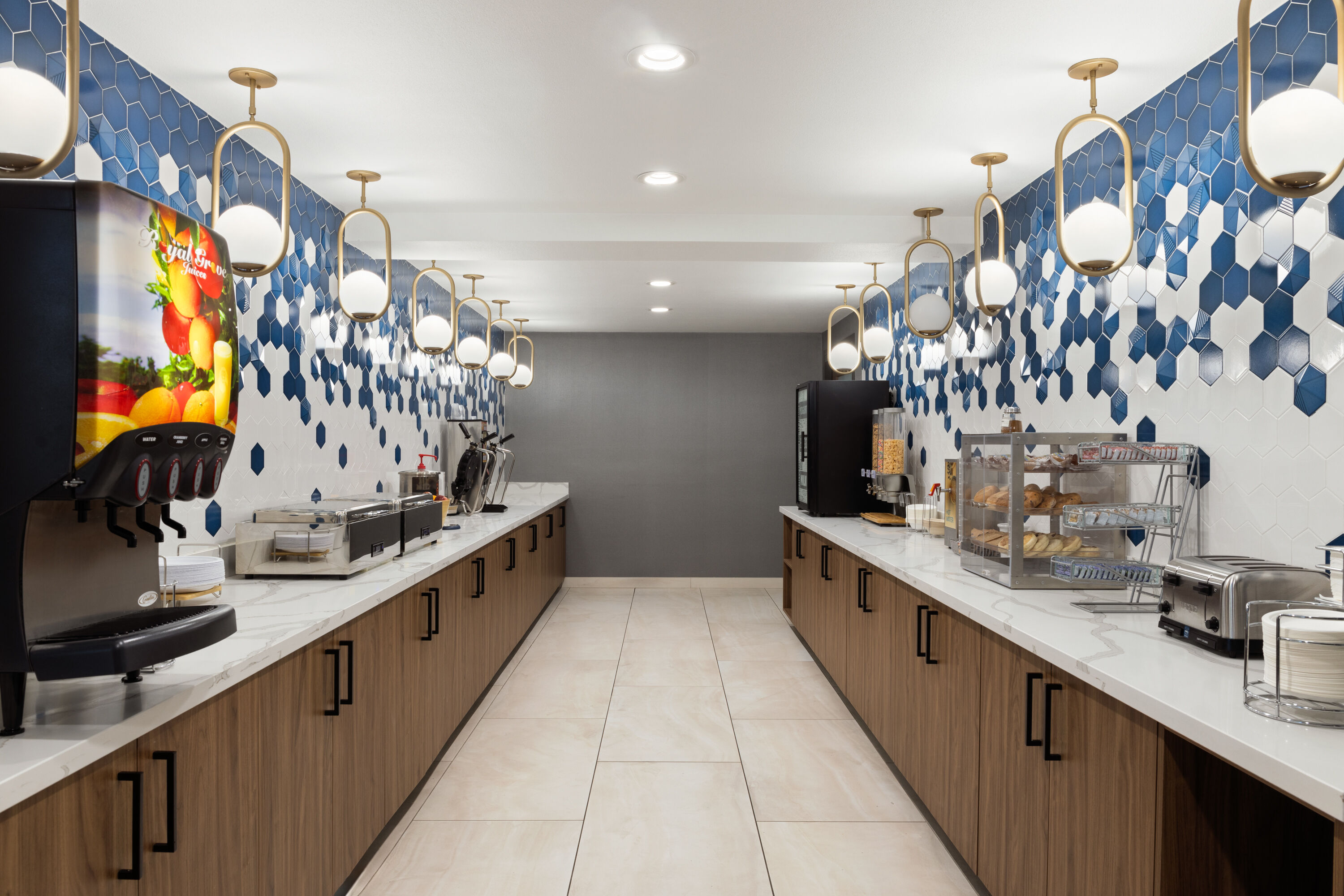 Free breakfast at La Quinta Inn & Suites by Wyndham Yakima Downtown in Yakima, Washington