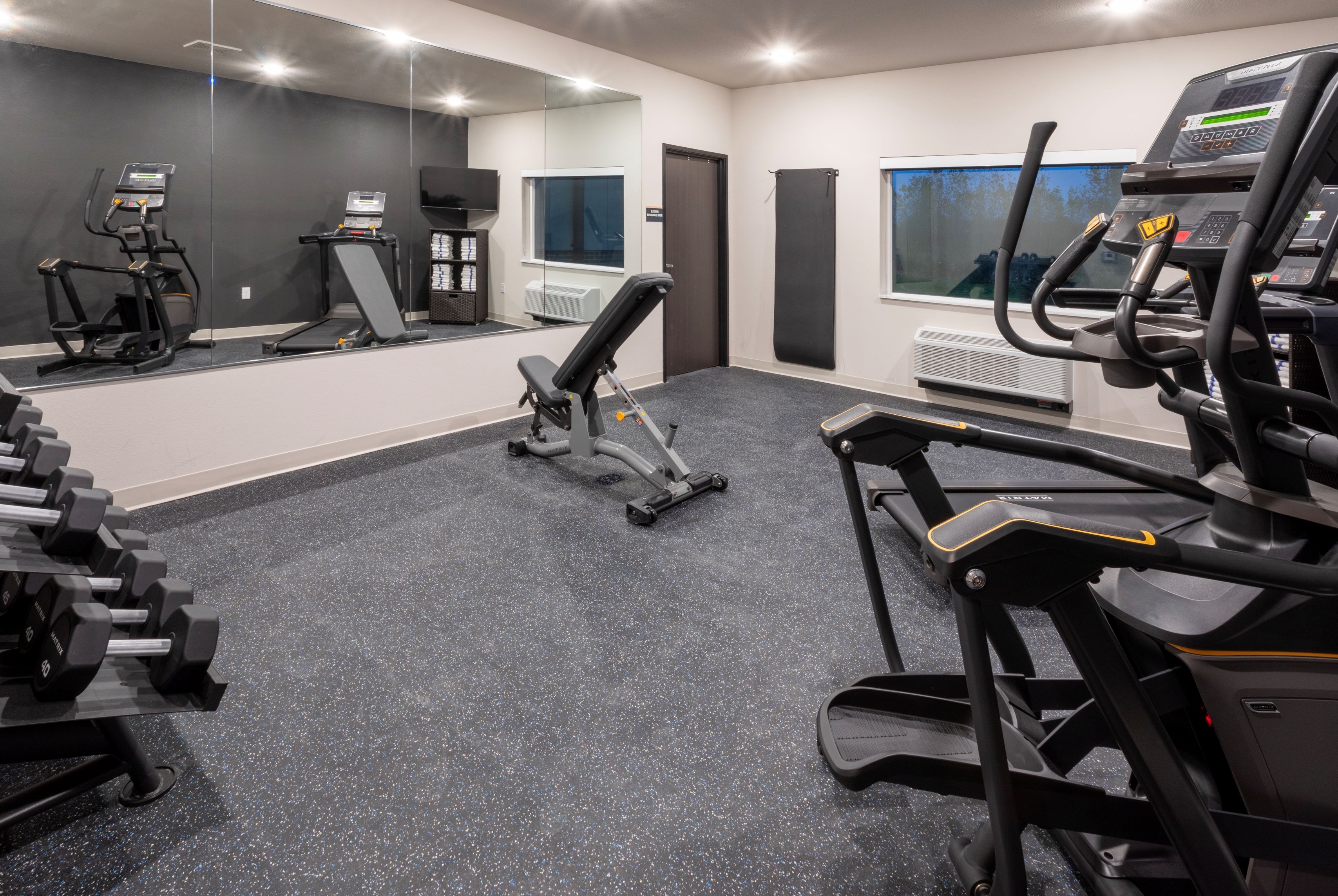 Fitness room at La Quinta Inn & Suites by Wyndham Kaukauna in Kaukauna, Wisconsin