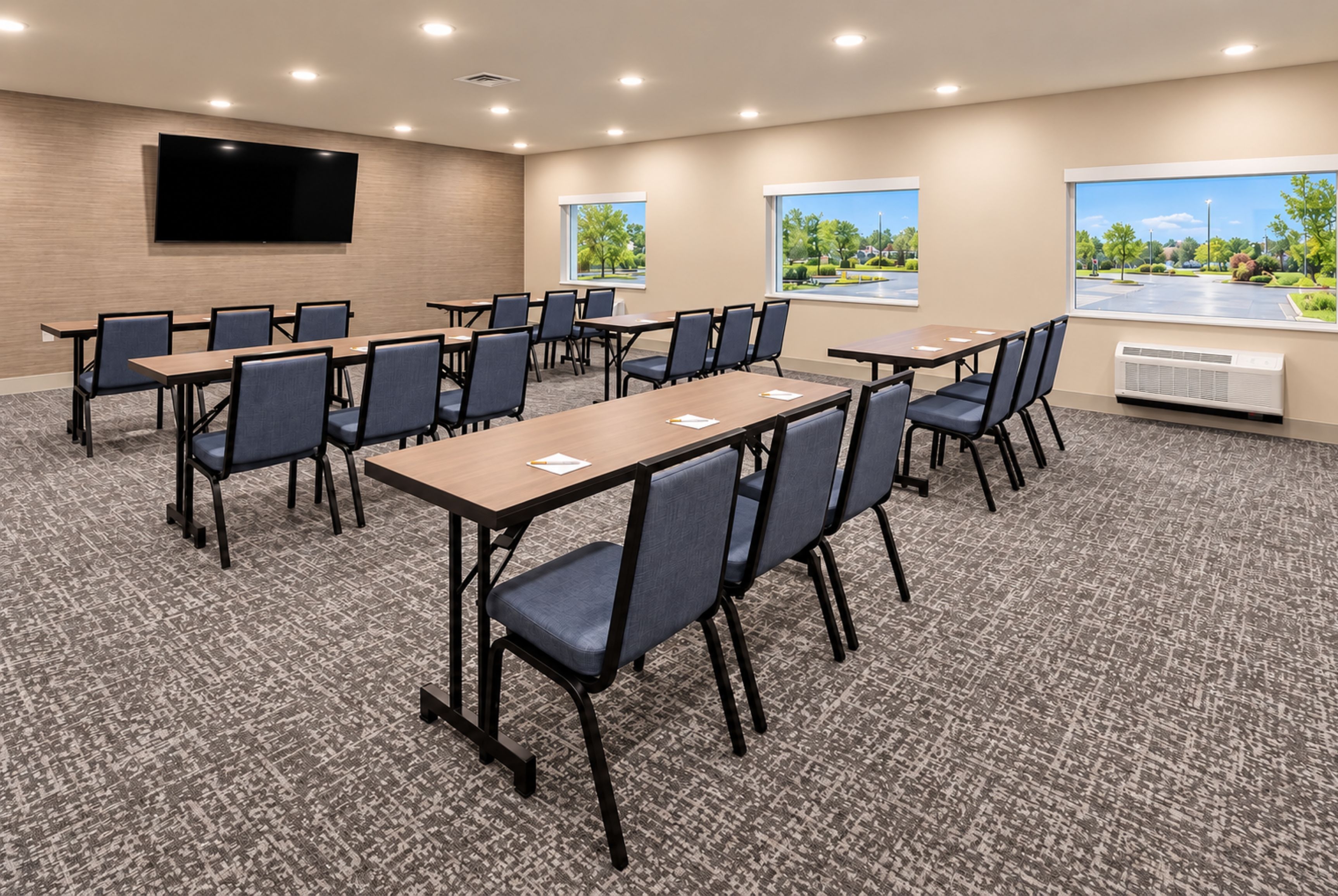 Meeting room at La Quinta Inn & Suites by Wyndham Kaukauna in Kaukauna, Wisconsin