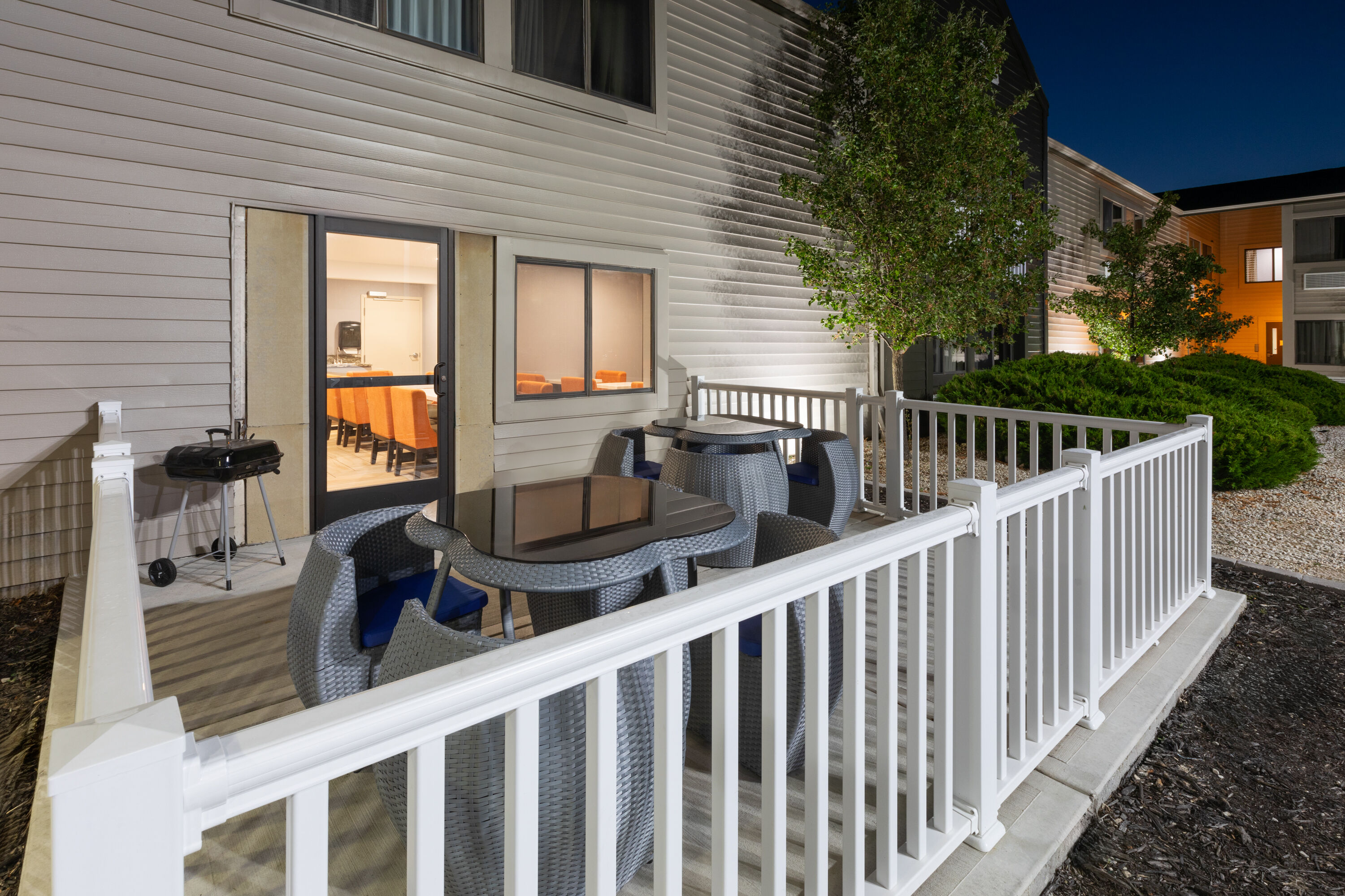 BBQ grill at La Quinta Inn by Wyndham Sheboygan in Sheboygan, Wisconsin