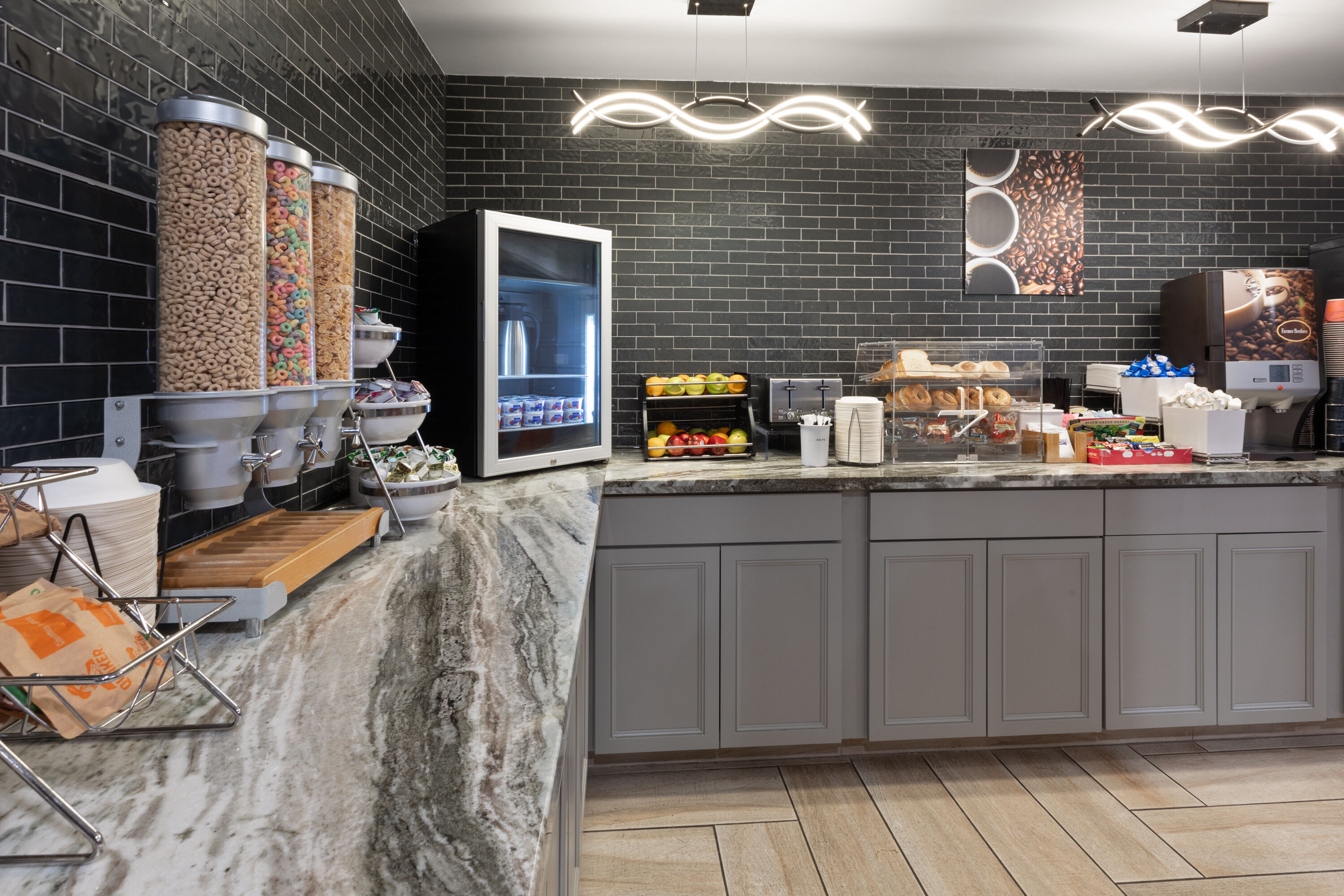 Free breakfast at La Quinta Inn by Wyndham Sheboygan in Sheboygan, Wisconsin