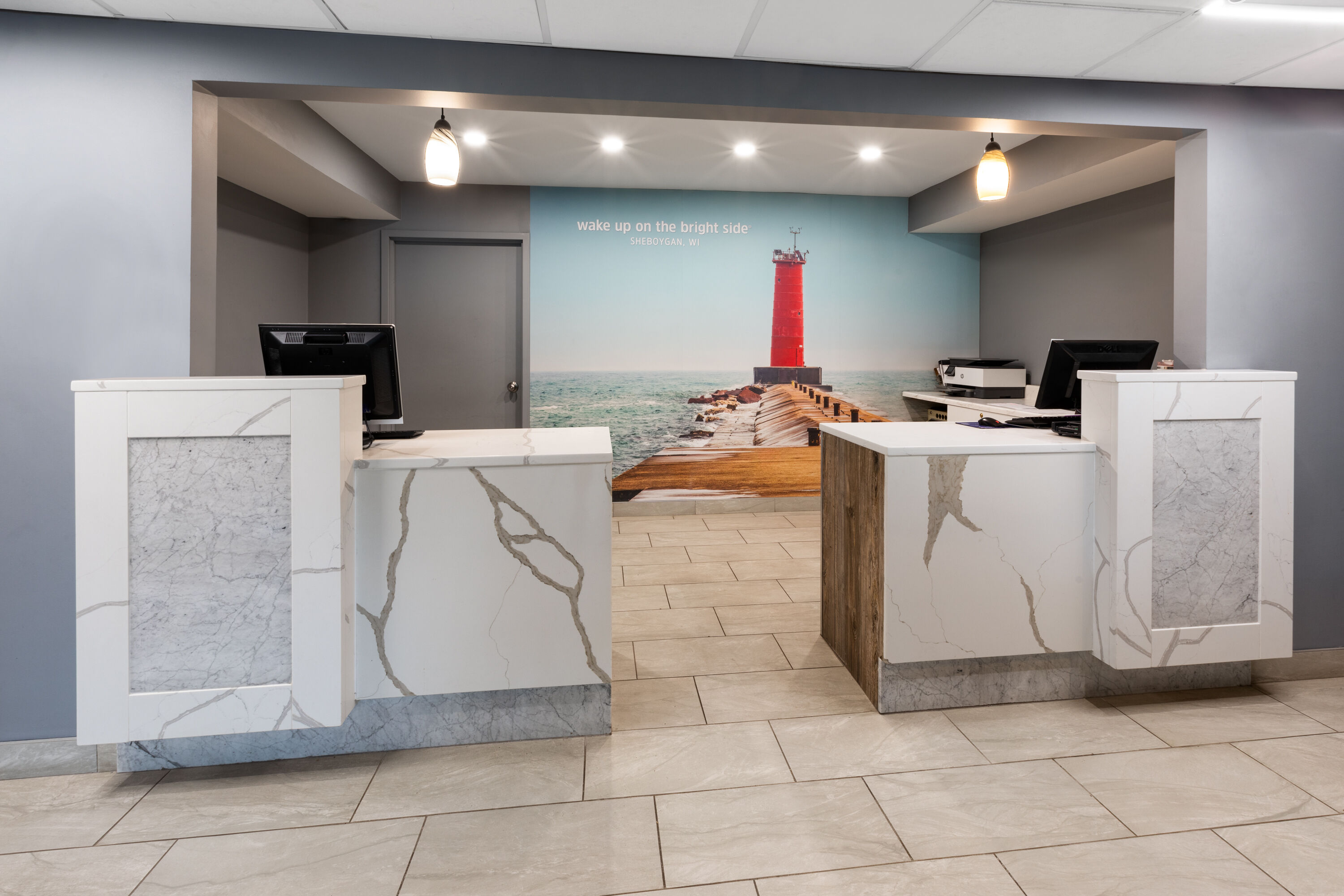 La Quinta Inn by Wyndham Sheboygan reception in Sheboygan, Wisconsin