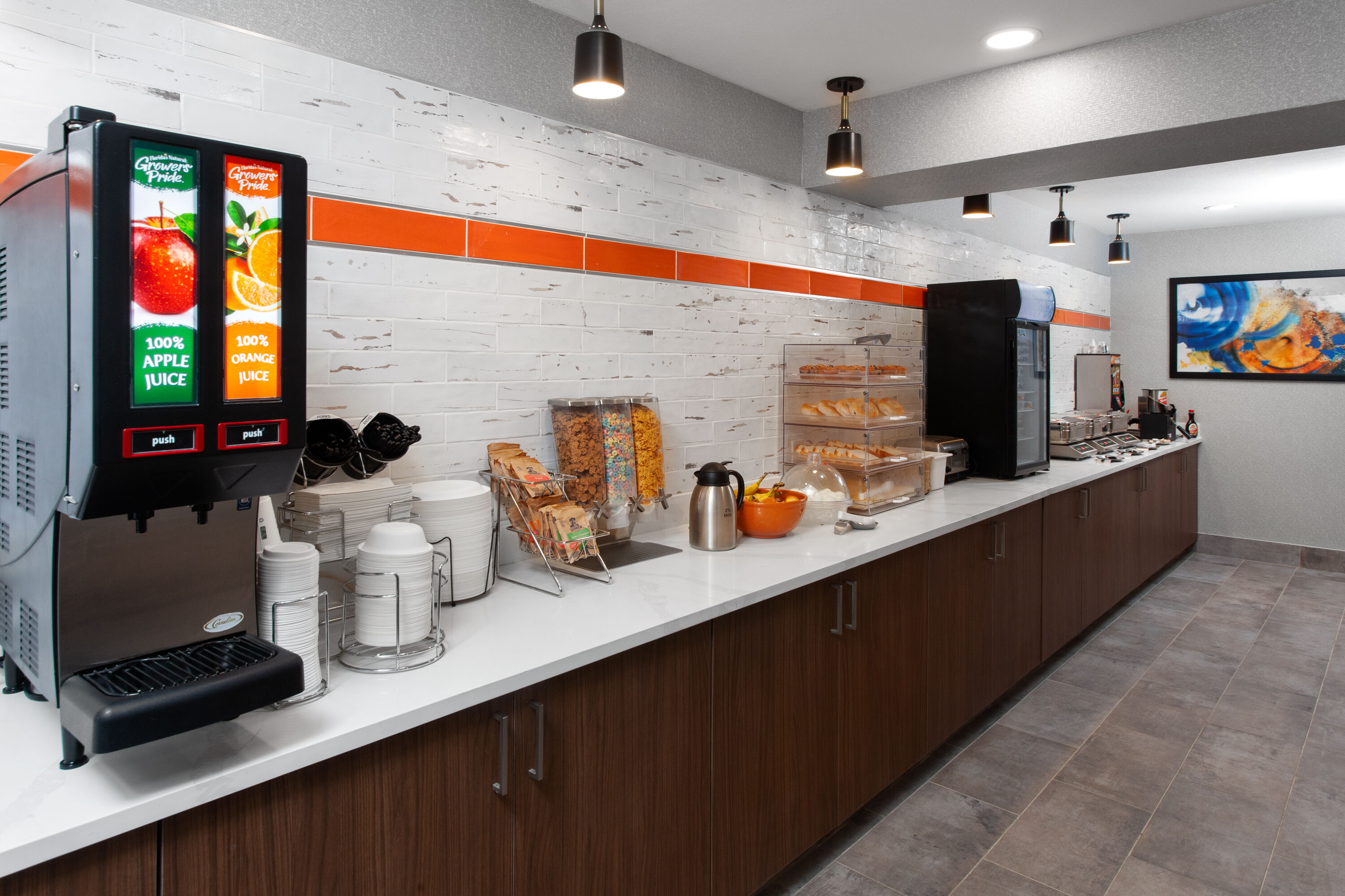 Free breakfast at La Quinta Inn by Wyndham Wausau in Wausau, Wisconsin