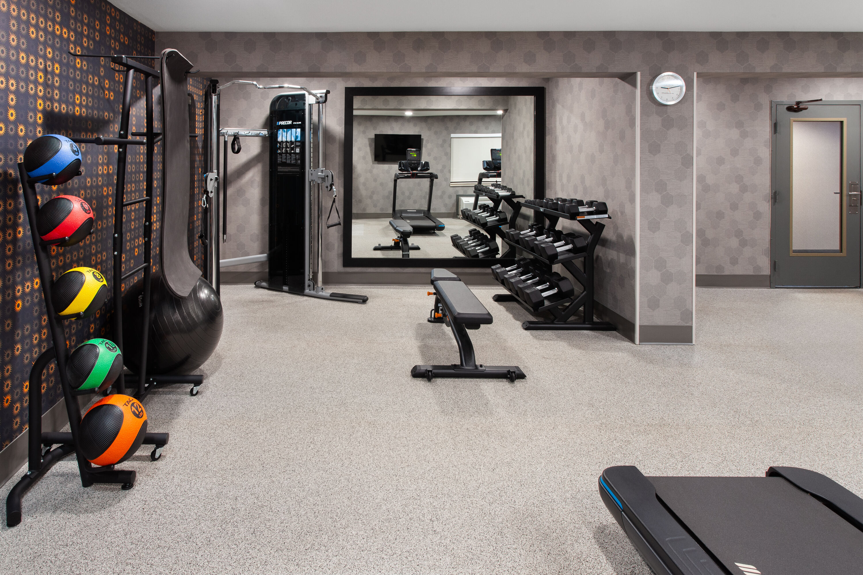 Fitness room at La Quinta Inn by Wyndham Wausau in Wausau, Wisconsin