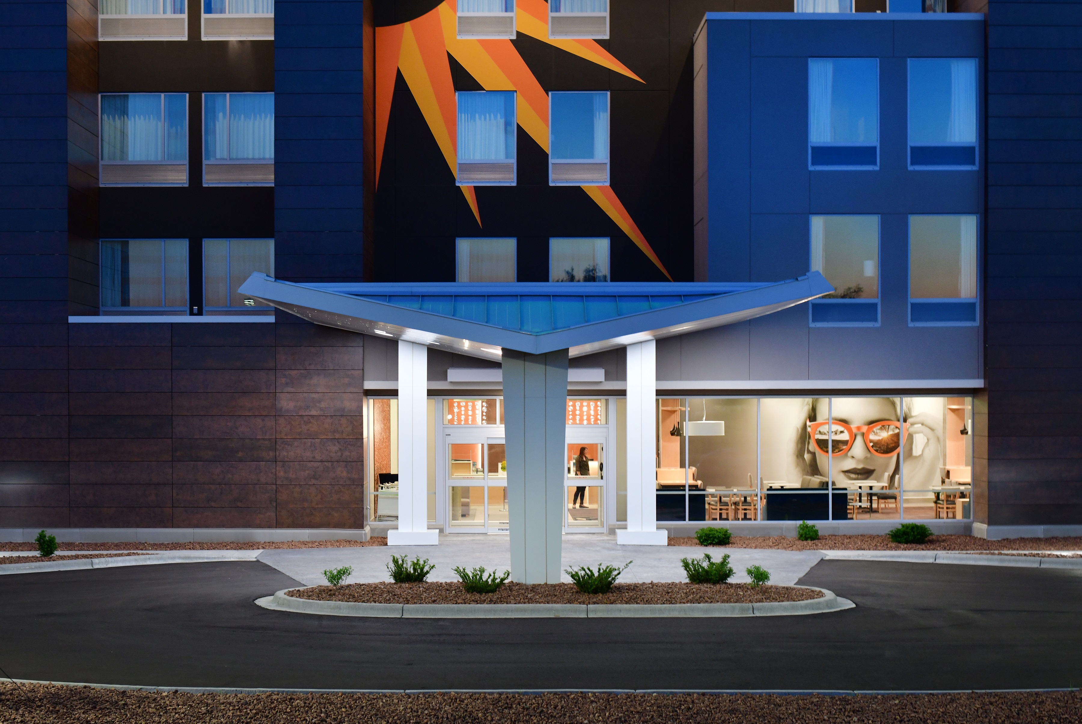 Exterior of La Quinta Inn & Ste by Wyndham Wisconsin Dells- Lake Delton hotel in Wisconsin Dells, Wisconsin