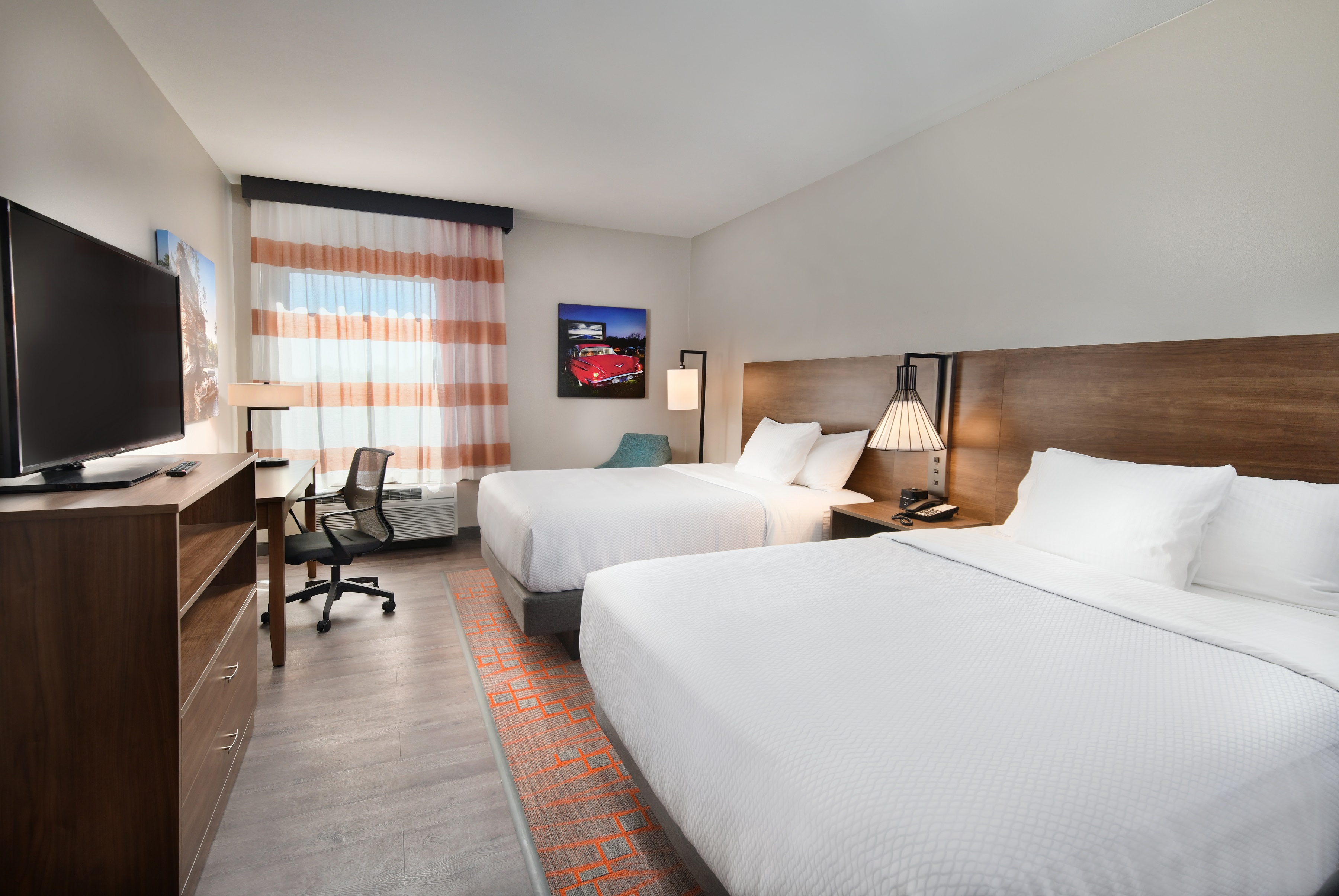 Guest room at the La Quinta Inn & Ste by Wyndham Wisconsin Dells- Lake Delton in Wisconsin Dells, Wisconsin