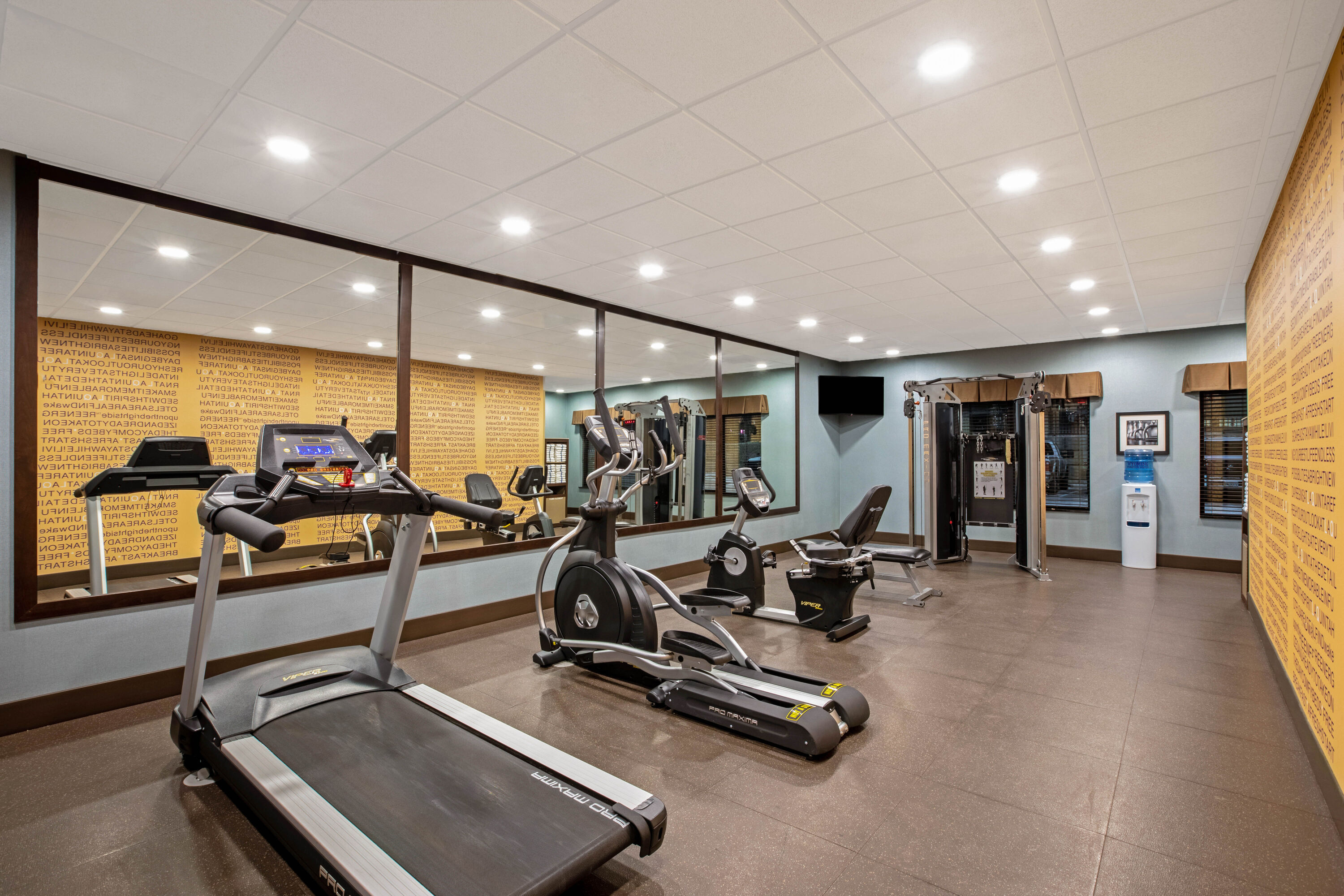 Fitness room at La Quinta Inn & Suites by Wyndham Gillette in Gillette, Wyoming