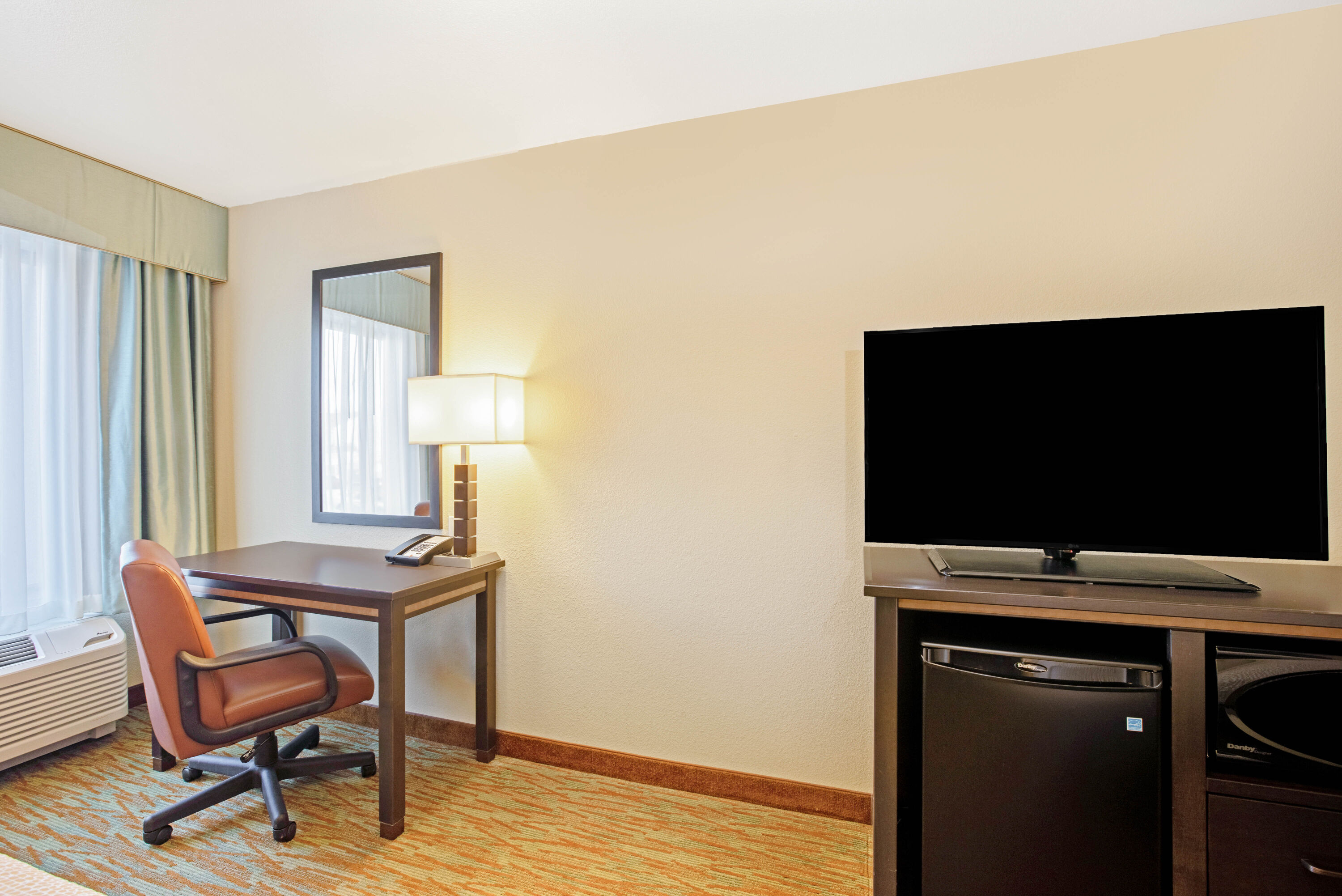 Guest room feature at the La Quinta Inn & Suites by Wyndham Gillette in Gillette, Wyoming