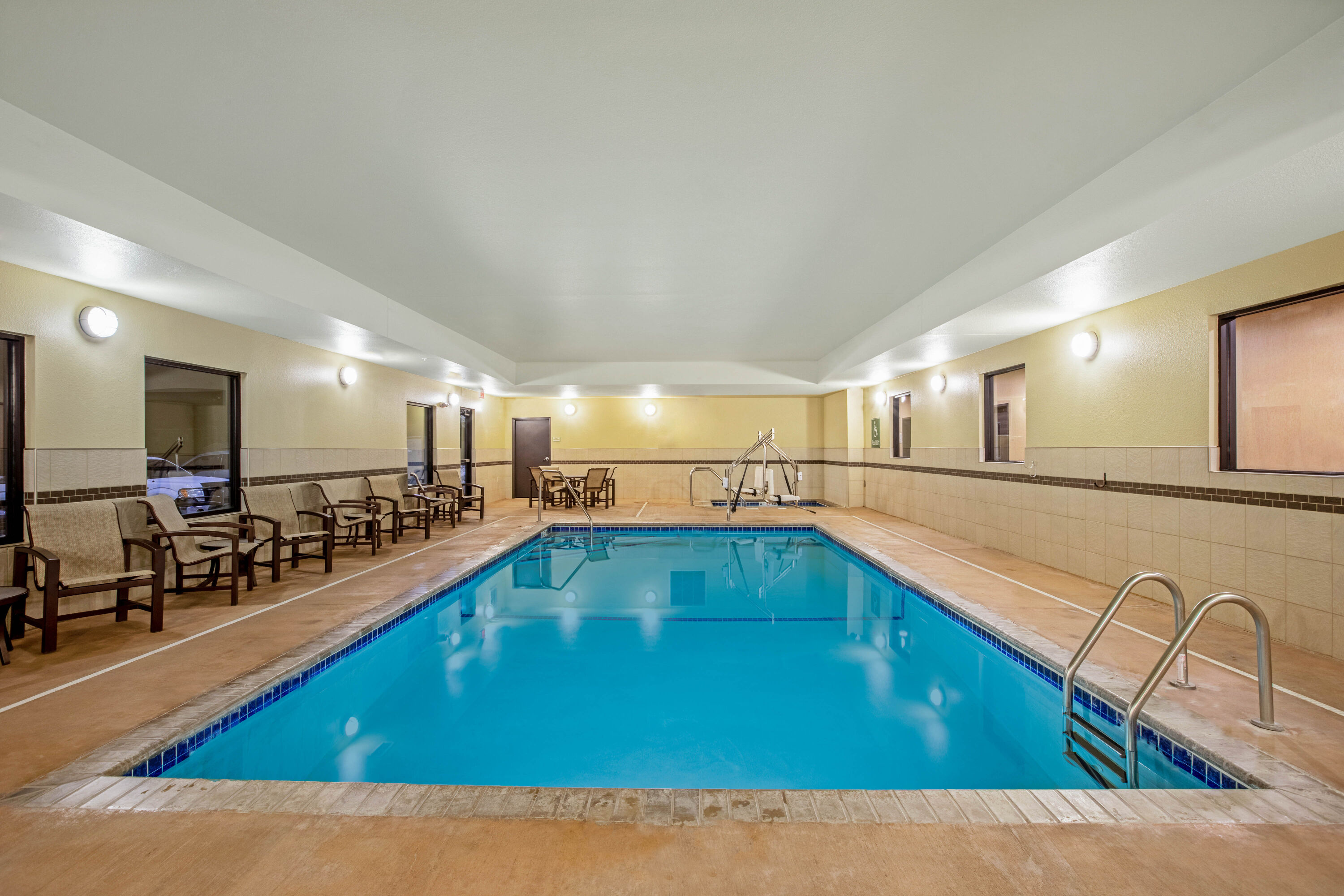 Pool at the La Quinta Inn & Suites by Wyndham Gillette in Gillette, Wyoming