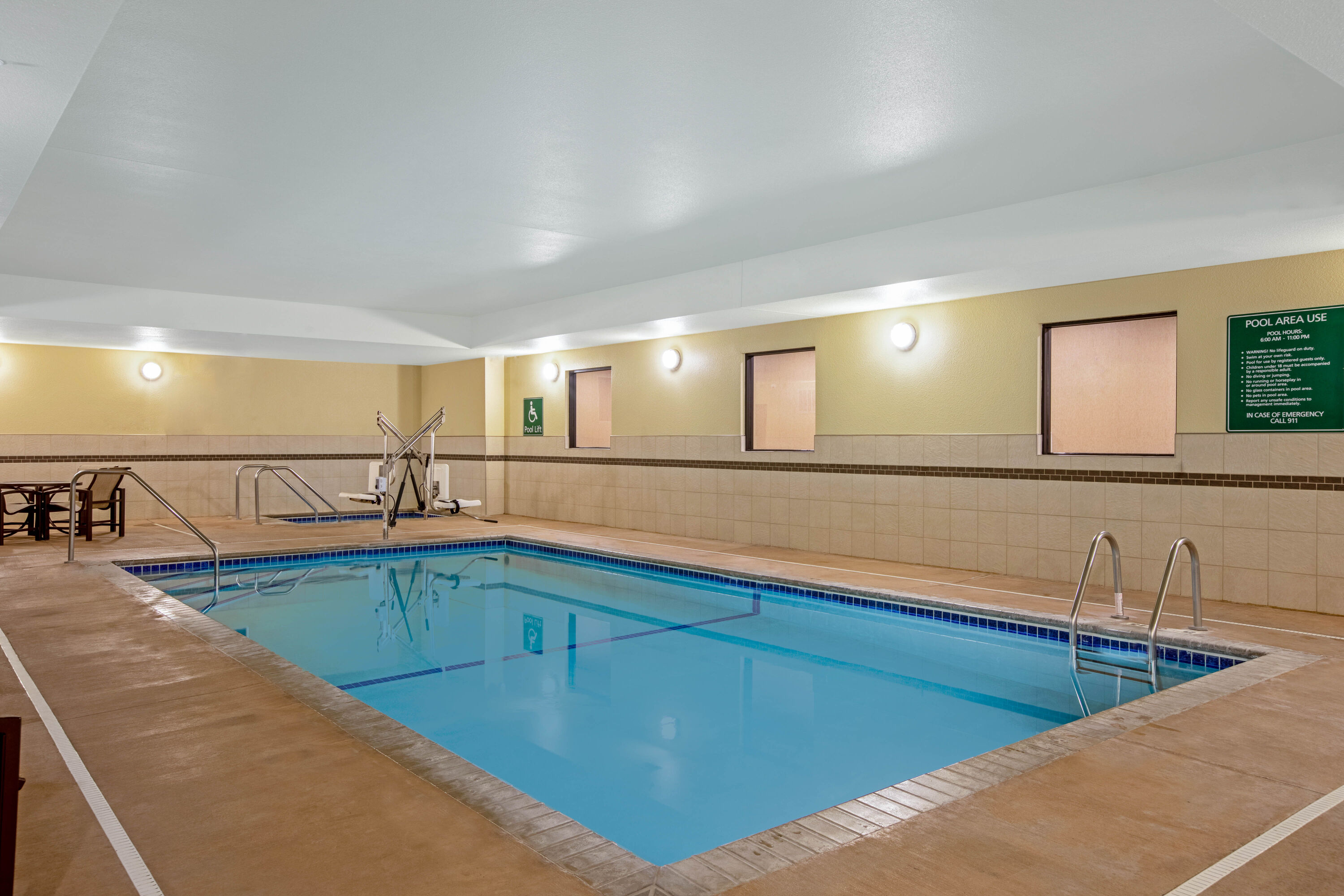 Pool at the La Quinta Inn & Suites by Wyndham Gillette in Gillette, Wyoming